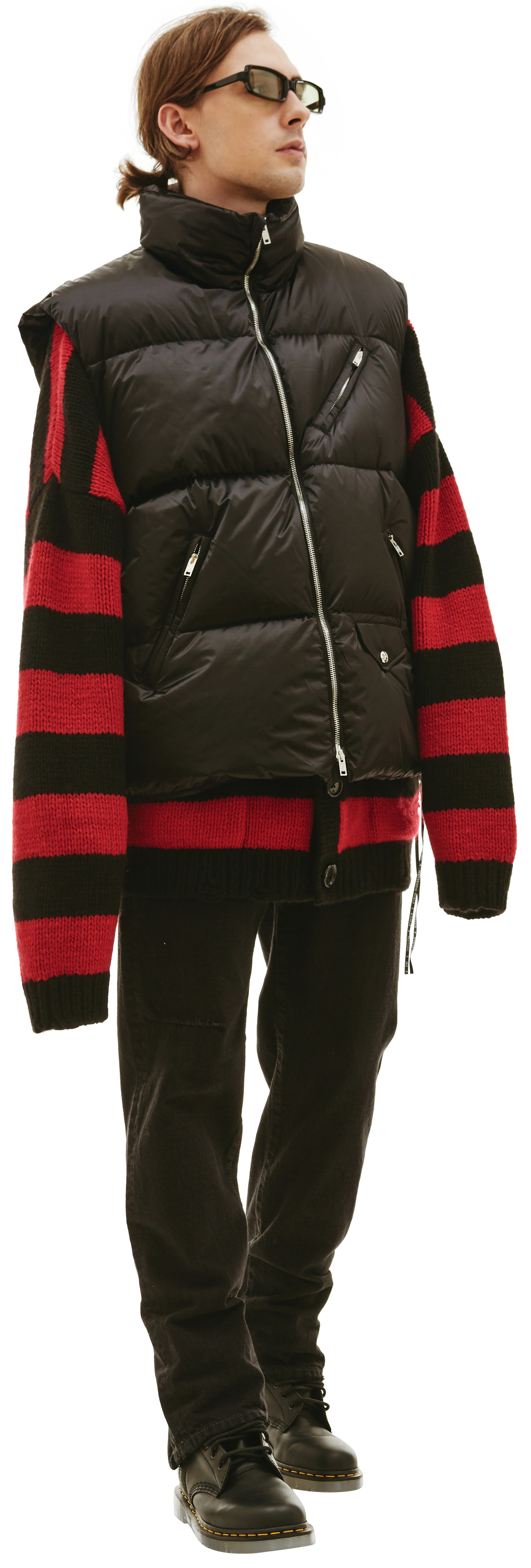 Mastermind WORLD Стеганый жилет с карманами