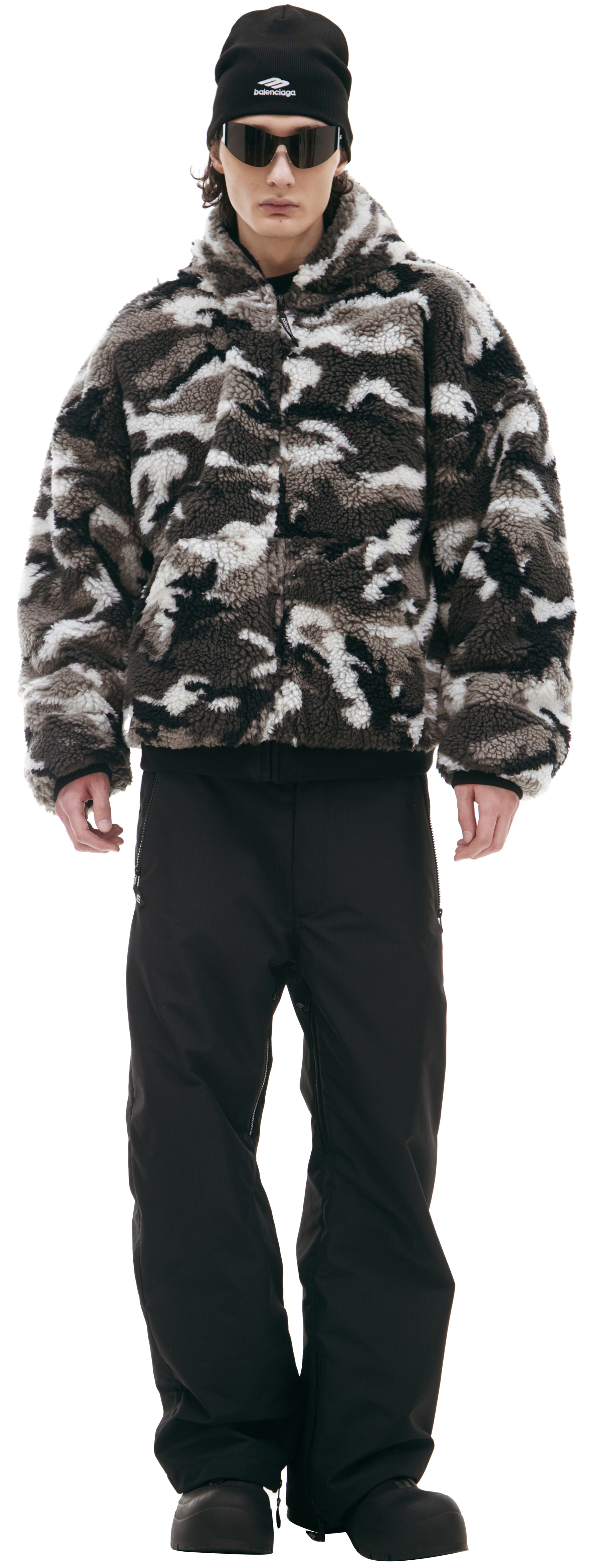 Balenciaga Флисовая куртка на молнии