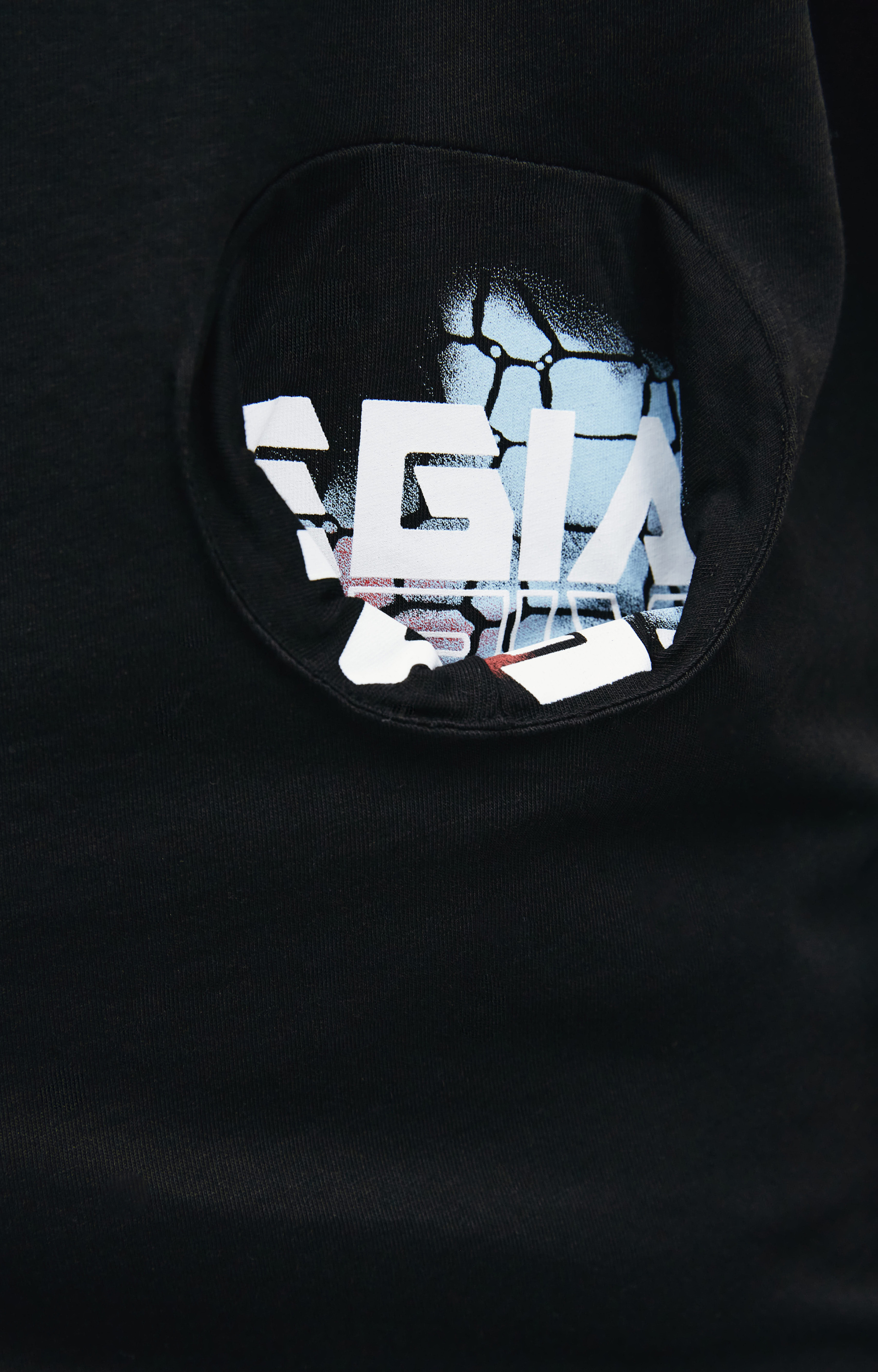 Raf Simons Футболка с цветными карманами