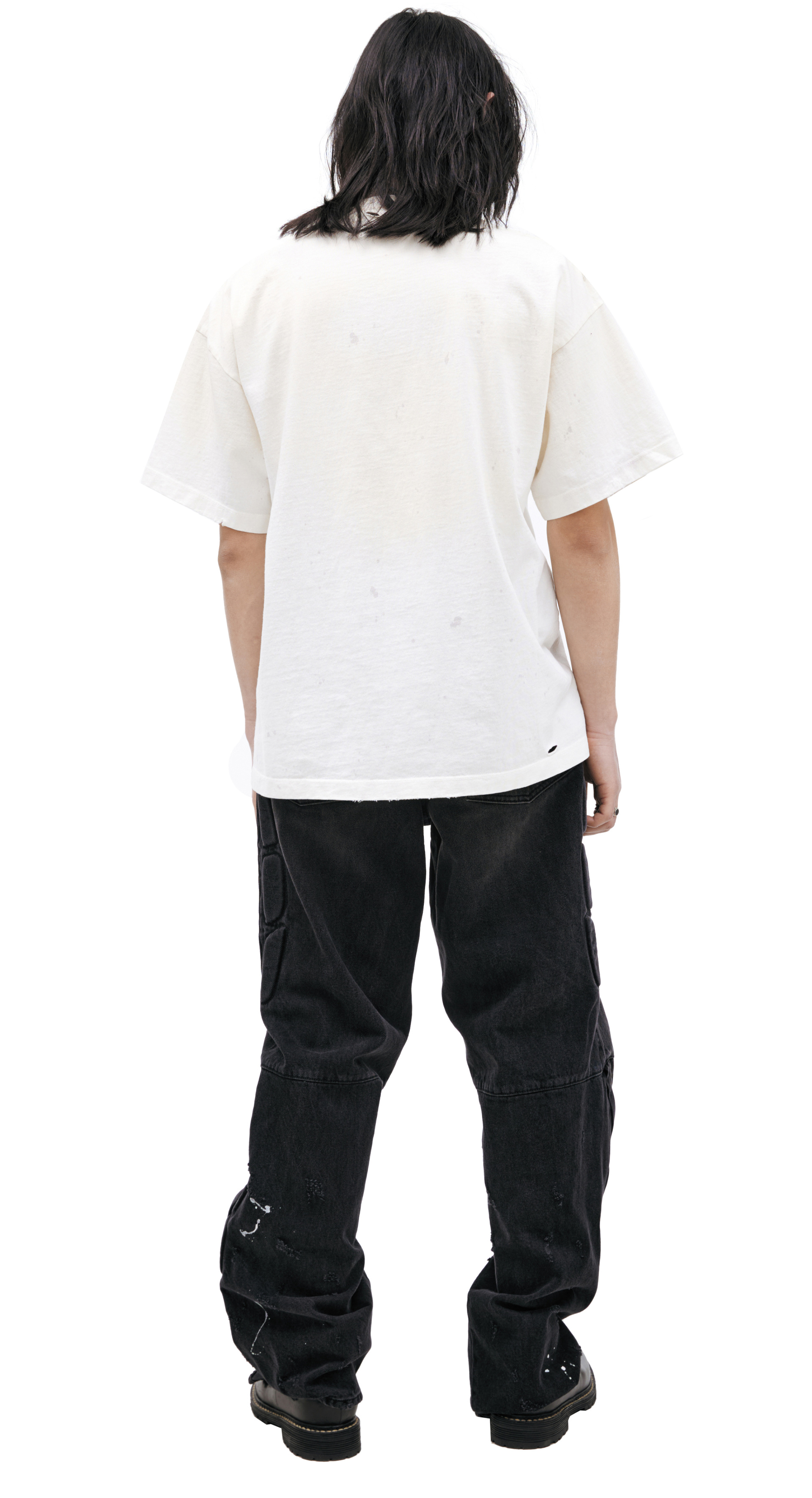 Satoshi Nakamoto Белая футболка с принтом