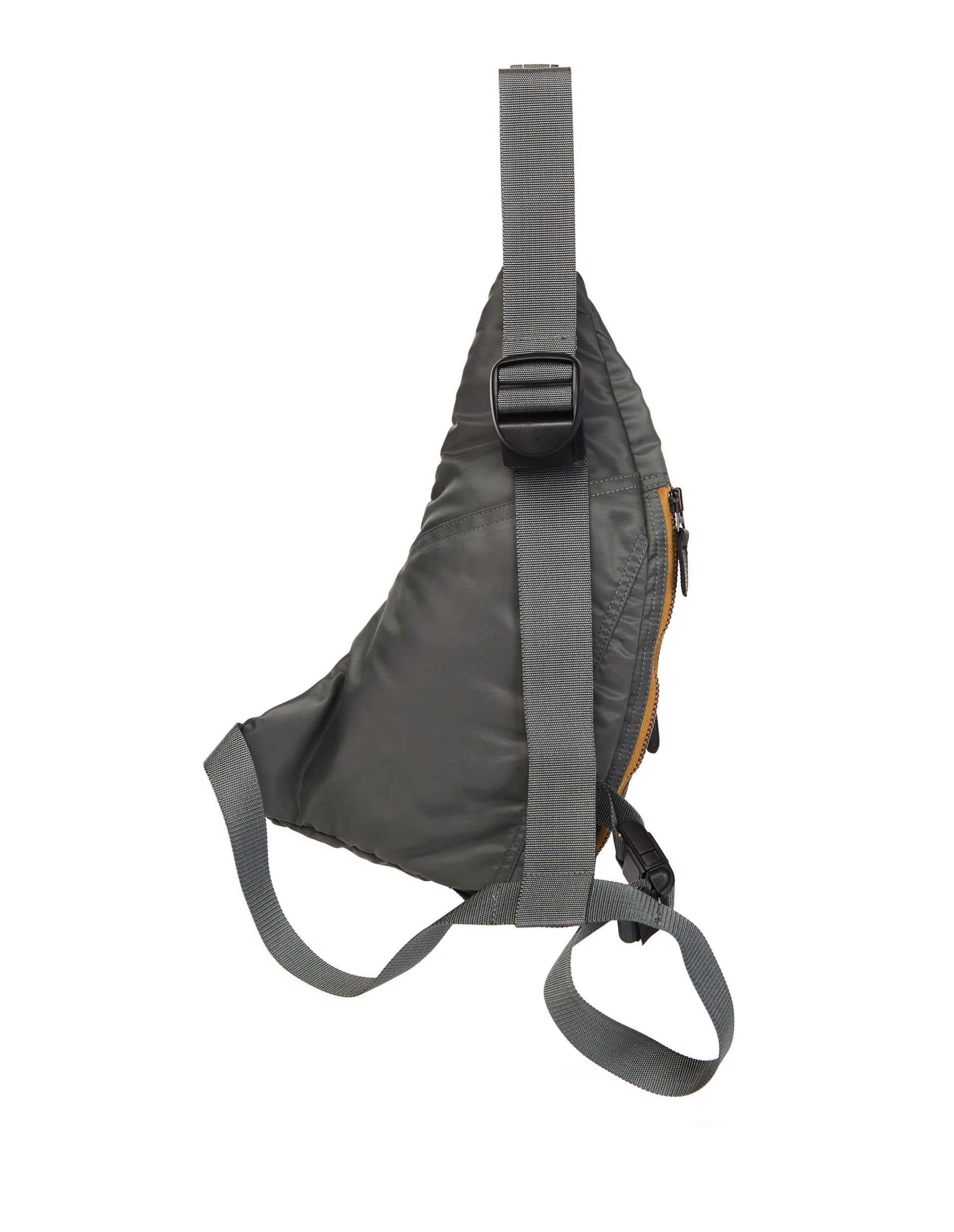 Junya Watanabe Нейлоновая сумка хаки на ремне