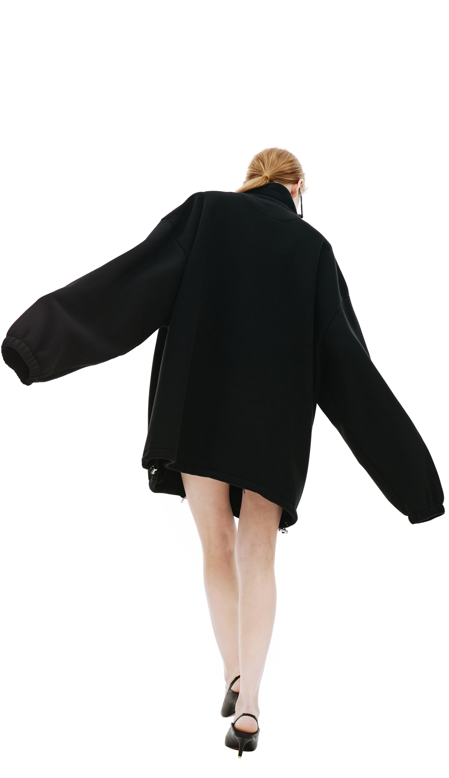 VETEMENTS Флисовая куртка на молнии