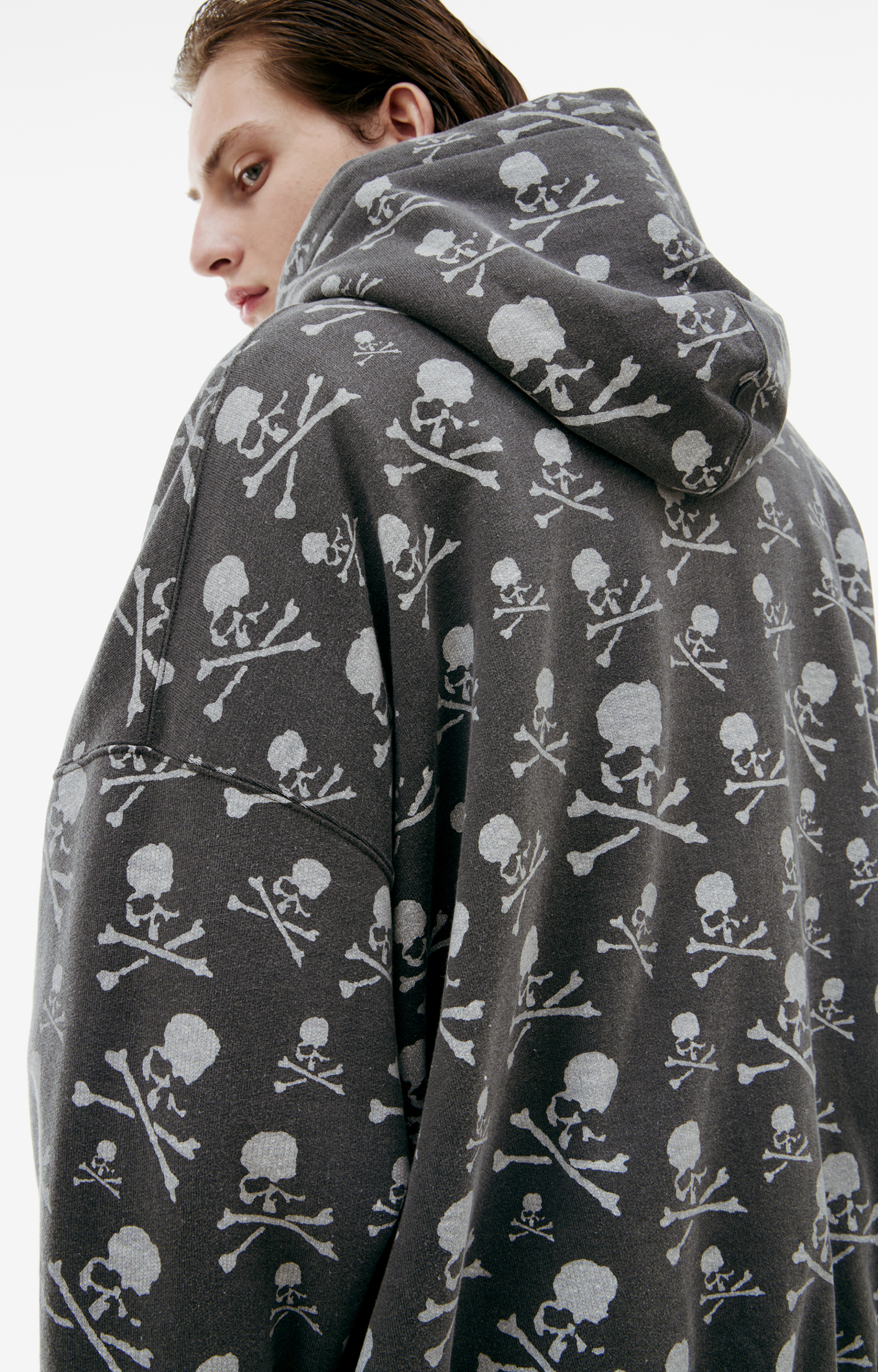 Mastermind WORLD Серое худи на молнии