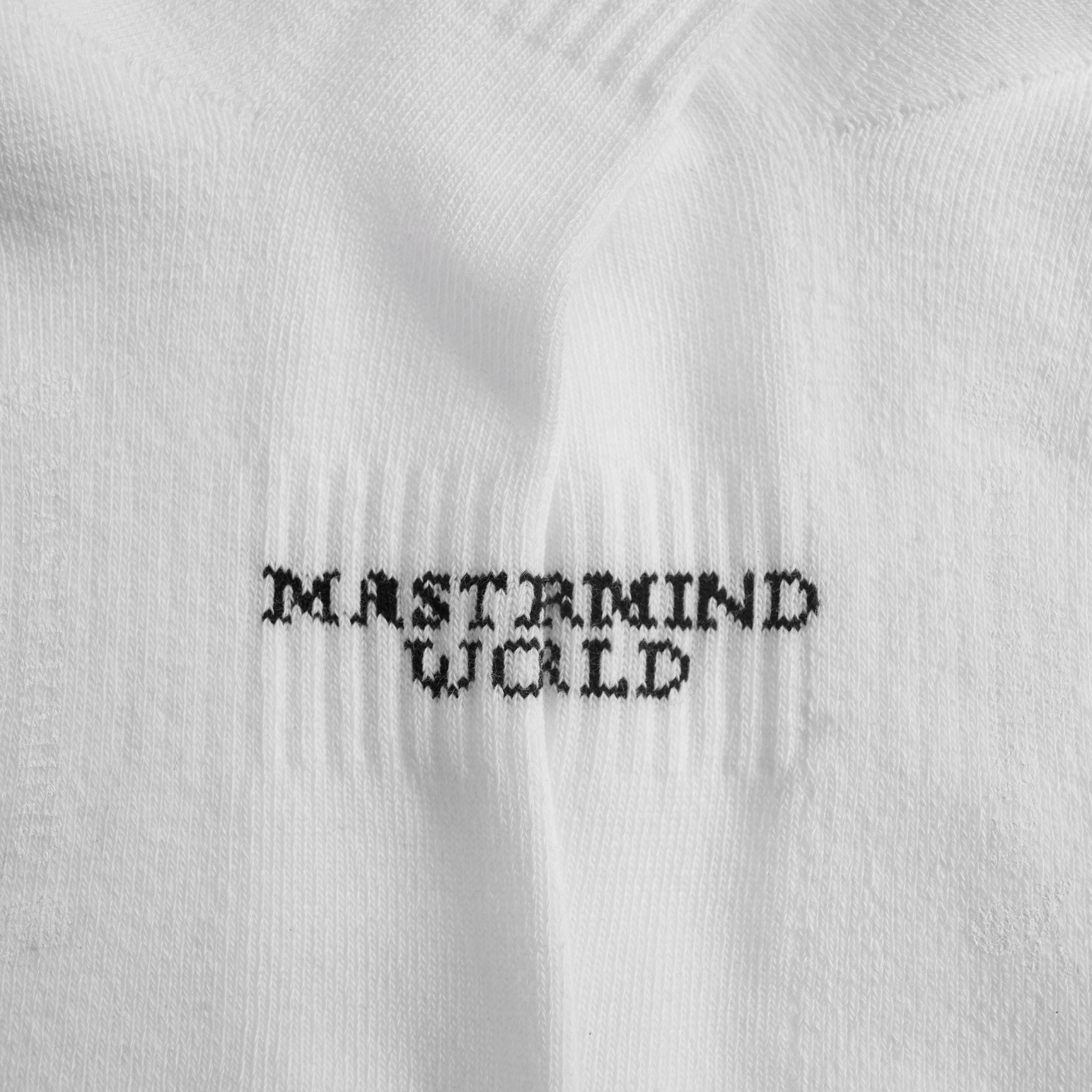 Mastermind WORLD Белые носки с логотипом