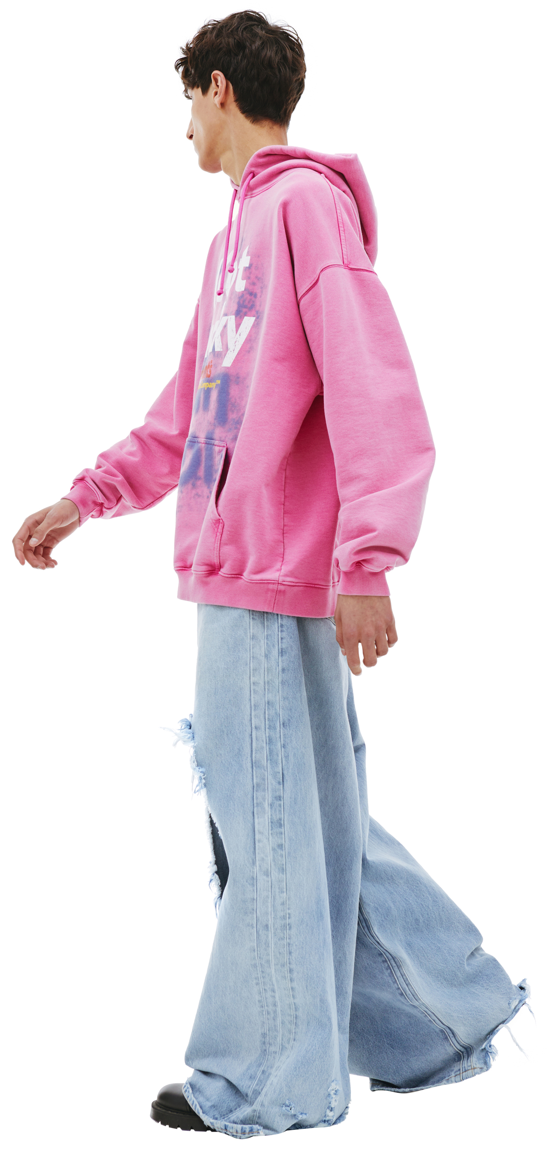 VETEMENTS Оверсайз худи \'I got Lucky\'