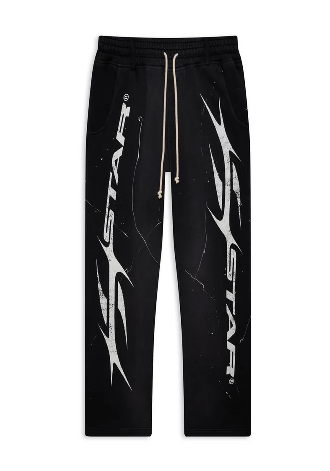 Hellstar Хлопковые брюки с принтом