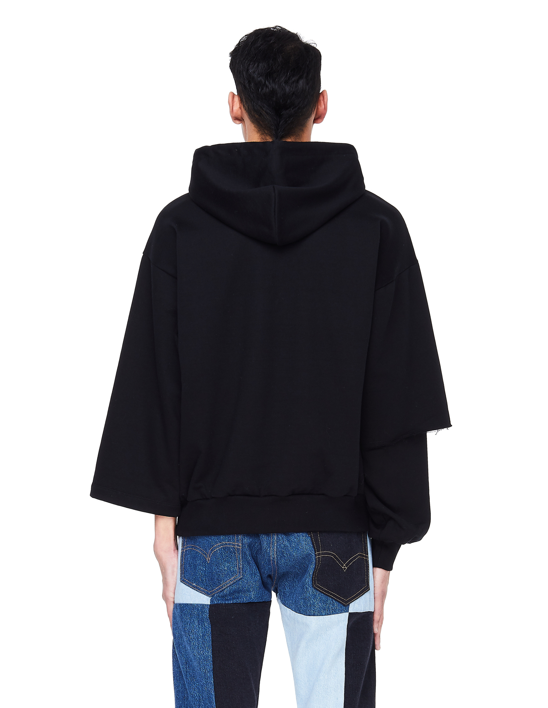 Gosha Rubchinskiy Хлопковое худи с флагами