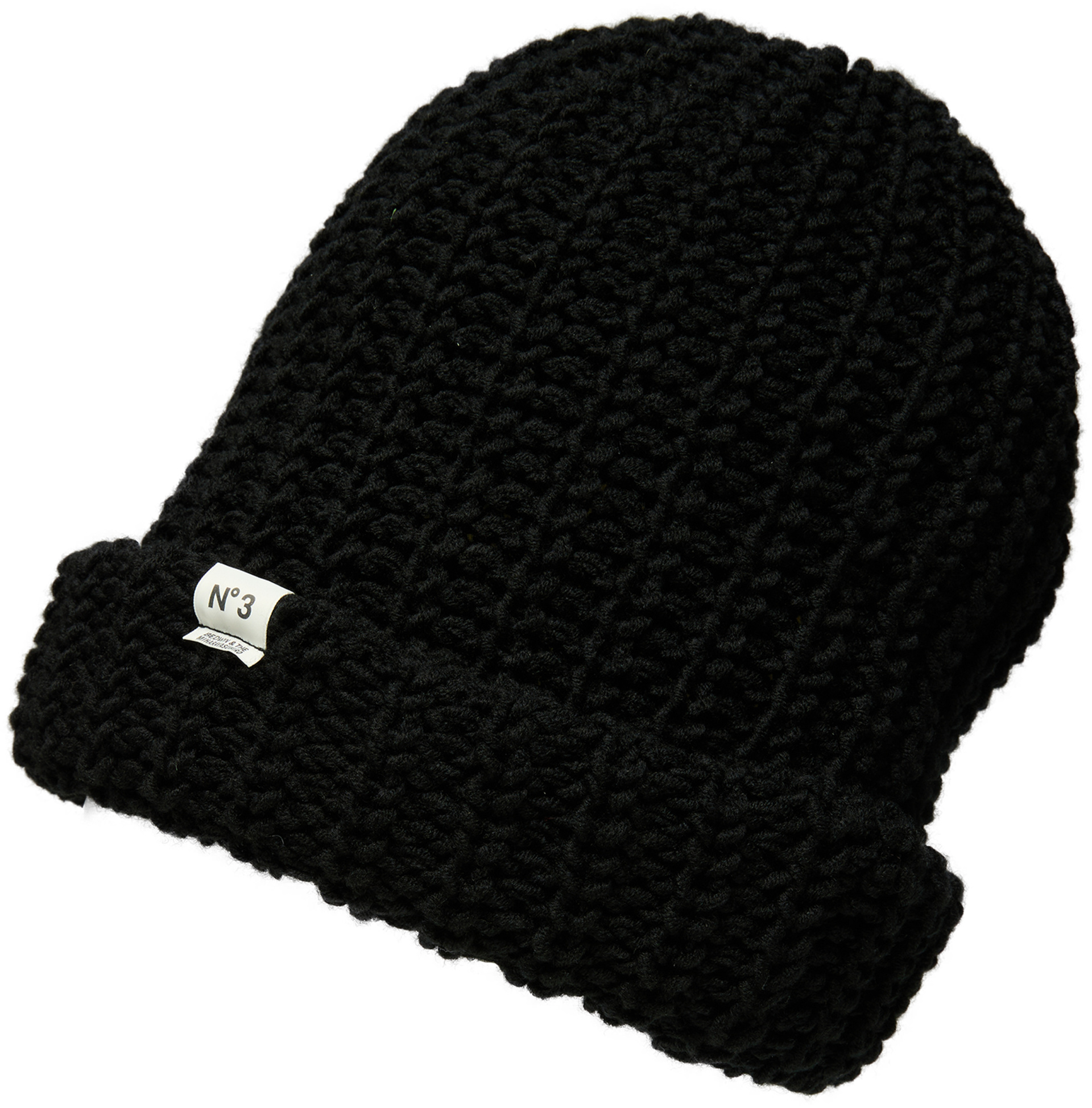 Maison Mihara Yasuhiro Высокая шапка из шерсти