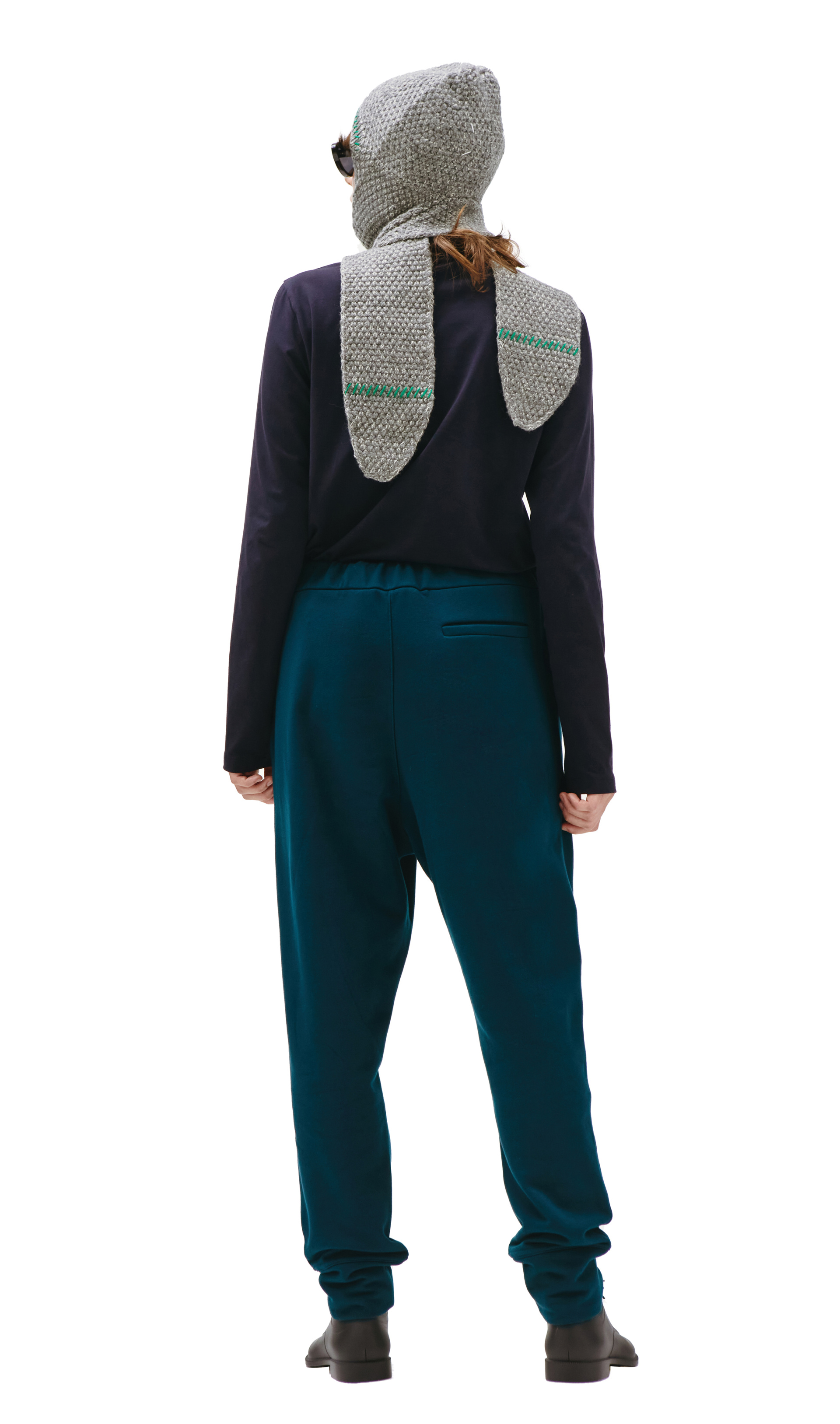 Jil Sander Брюки из хлопка с вышивкой J Plus