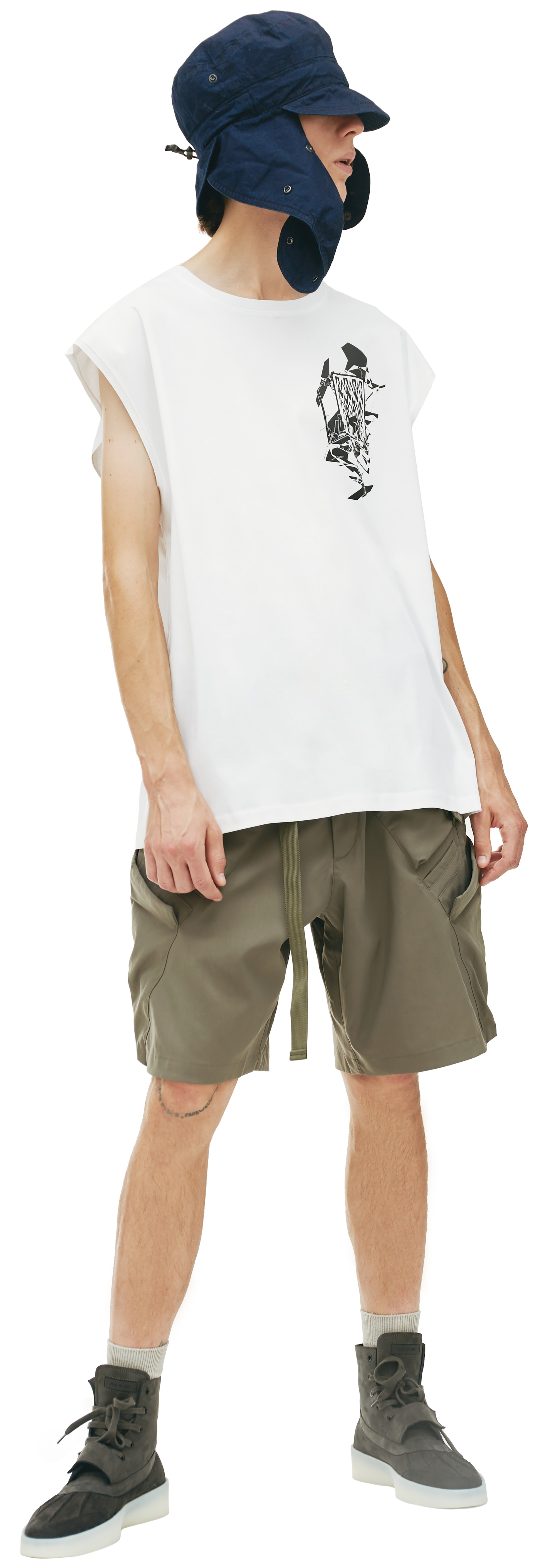 Acronym Футболка S25 с принтом