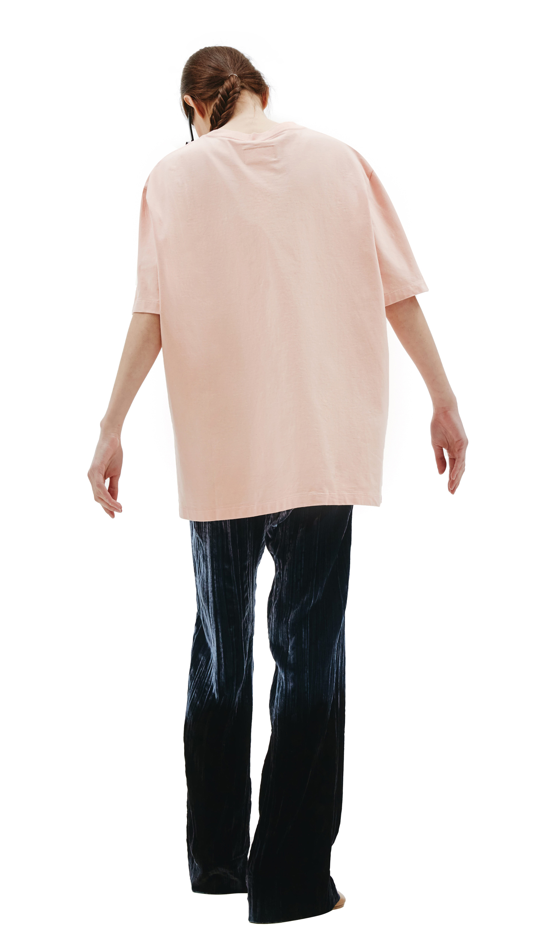 Doublet Футболка из хлопка с нашивкой