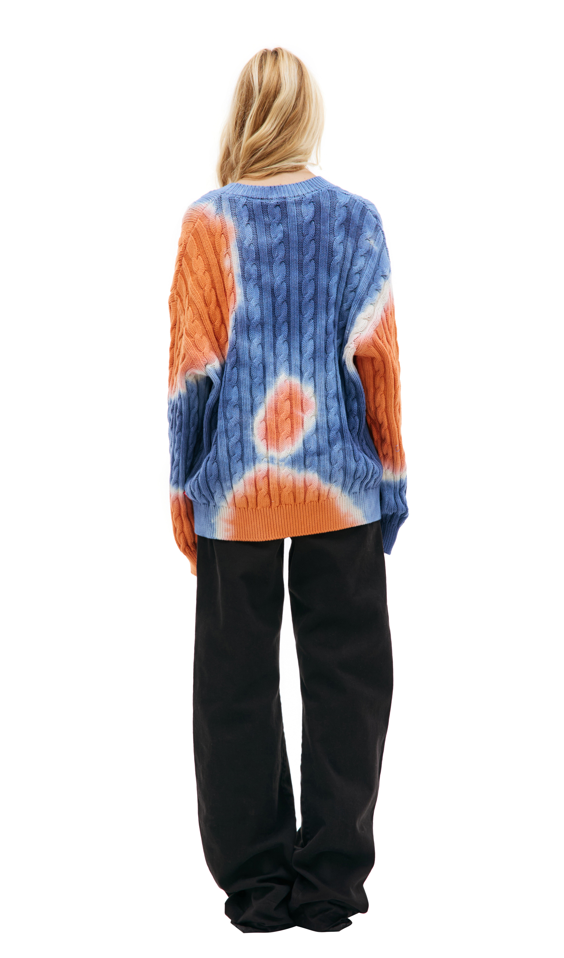 Diesel Вязаный кардиган J-Jonny с тай-дай эффектом