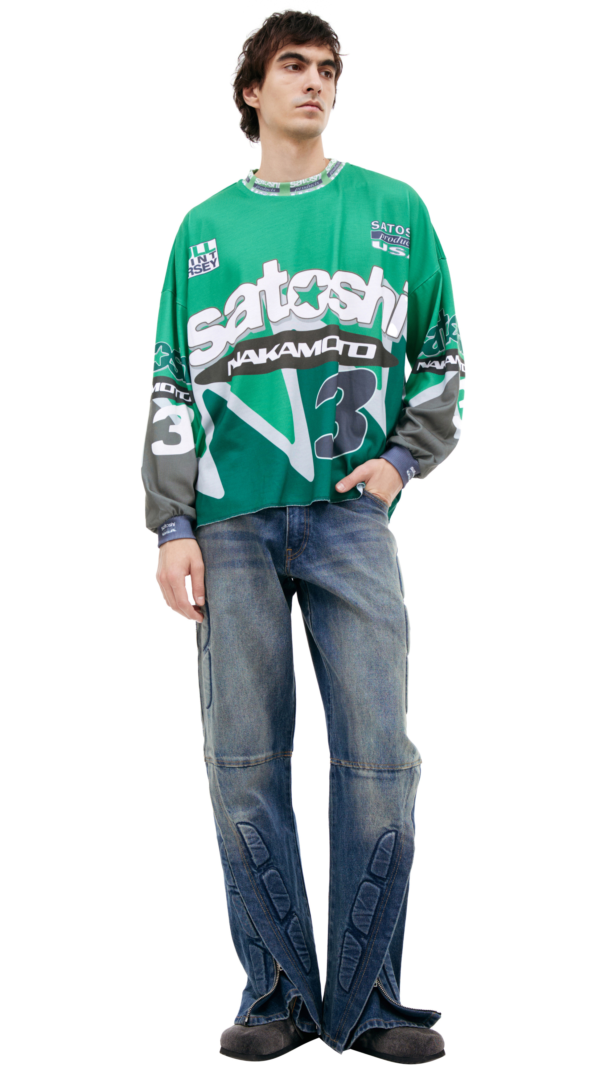 Satoshi Nakamoto Лонгслив