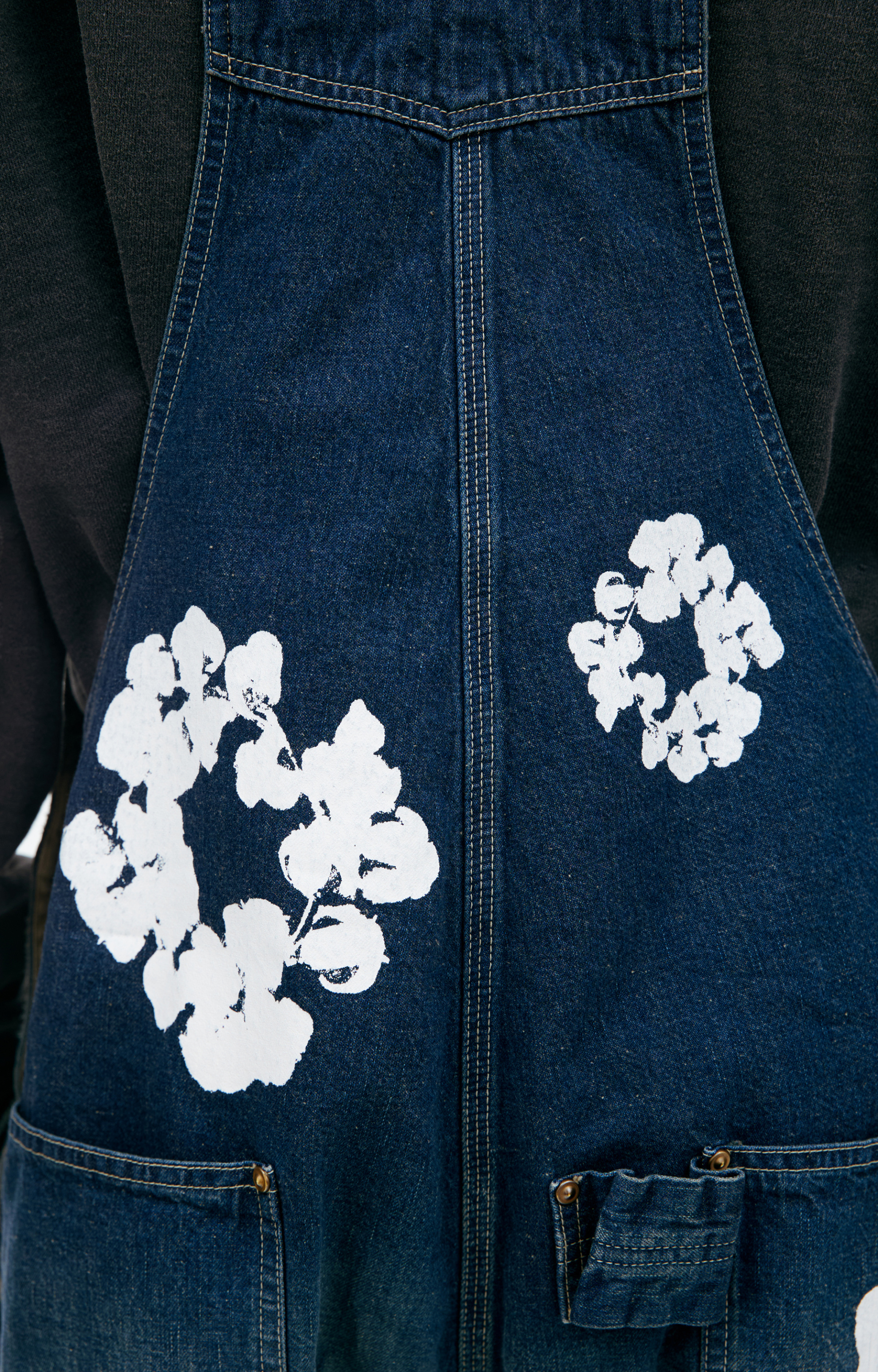 Saint Mxxxxxx Джинсовый комбинезон с цветами