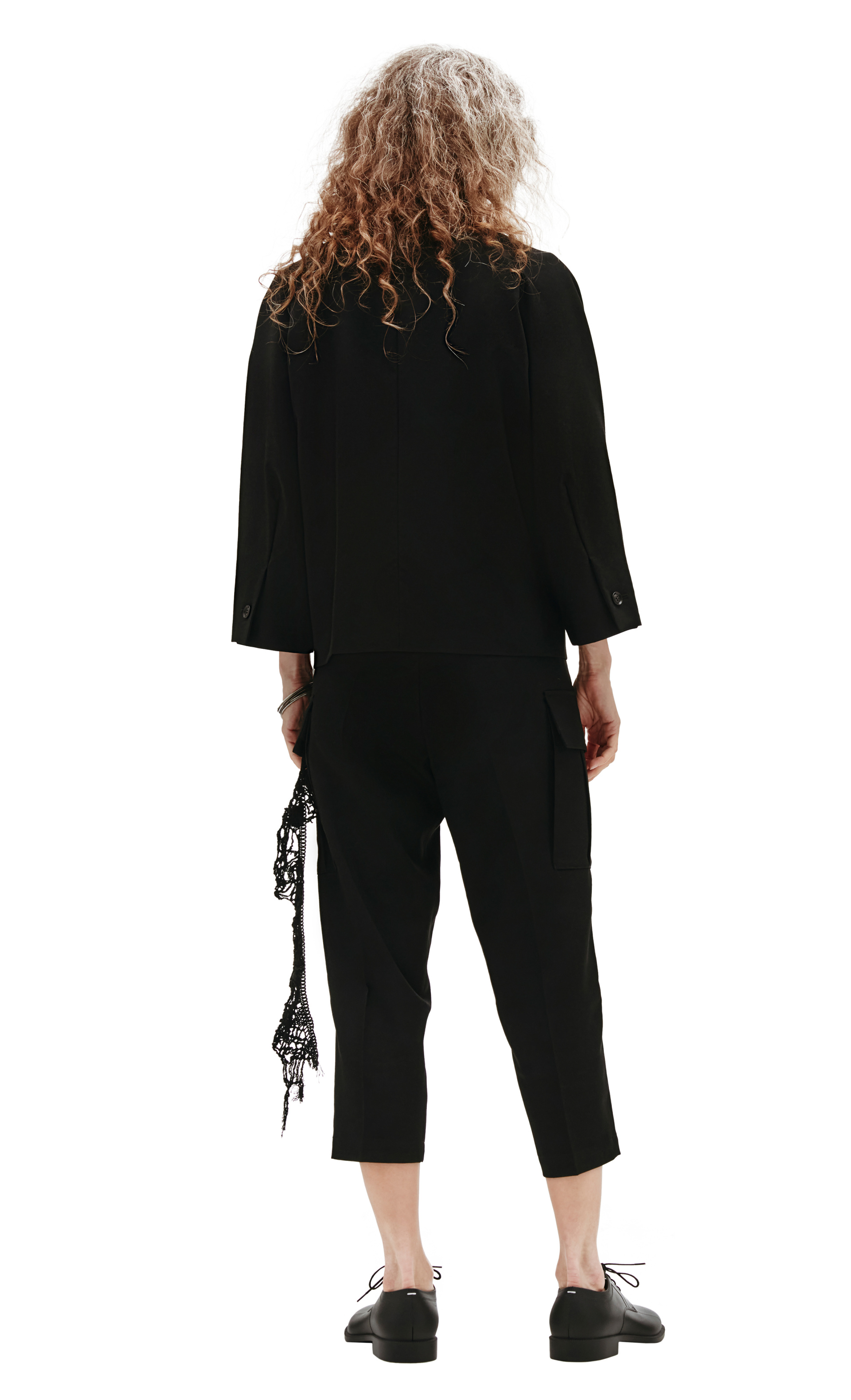 Y\'s Укороченный жакет из шерсти