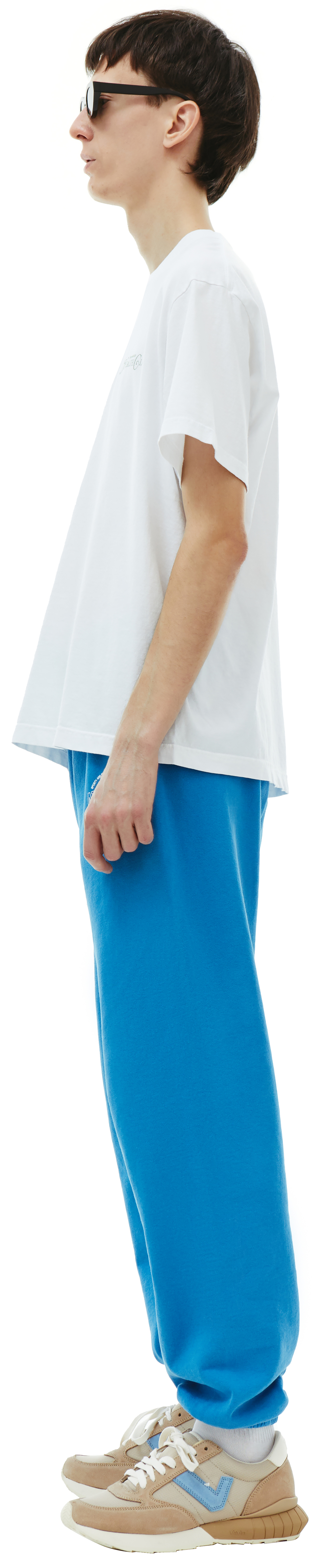 SPORTY & RICH Белая футболка Rizzoli