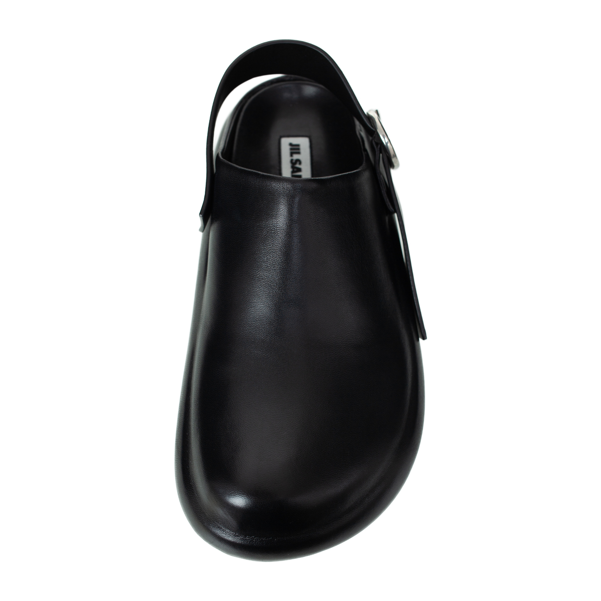 Jil Sander Кожаные сандалии на платформе