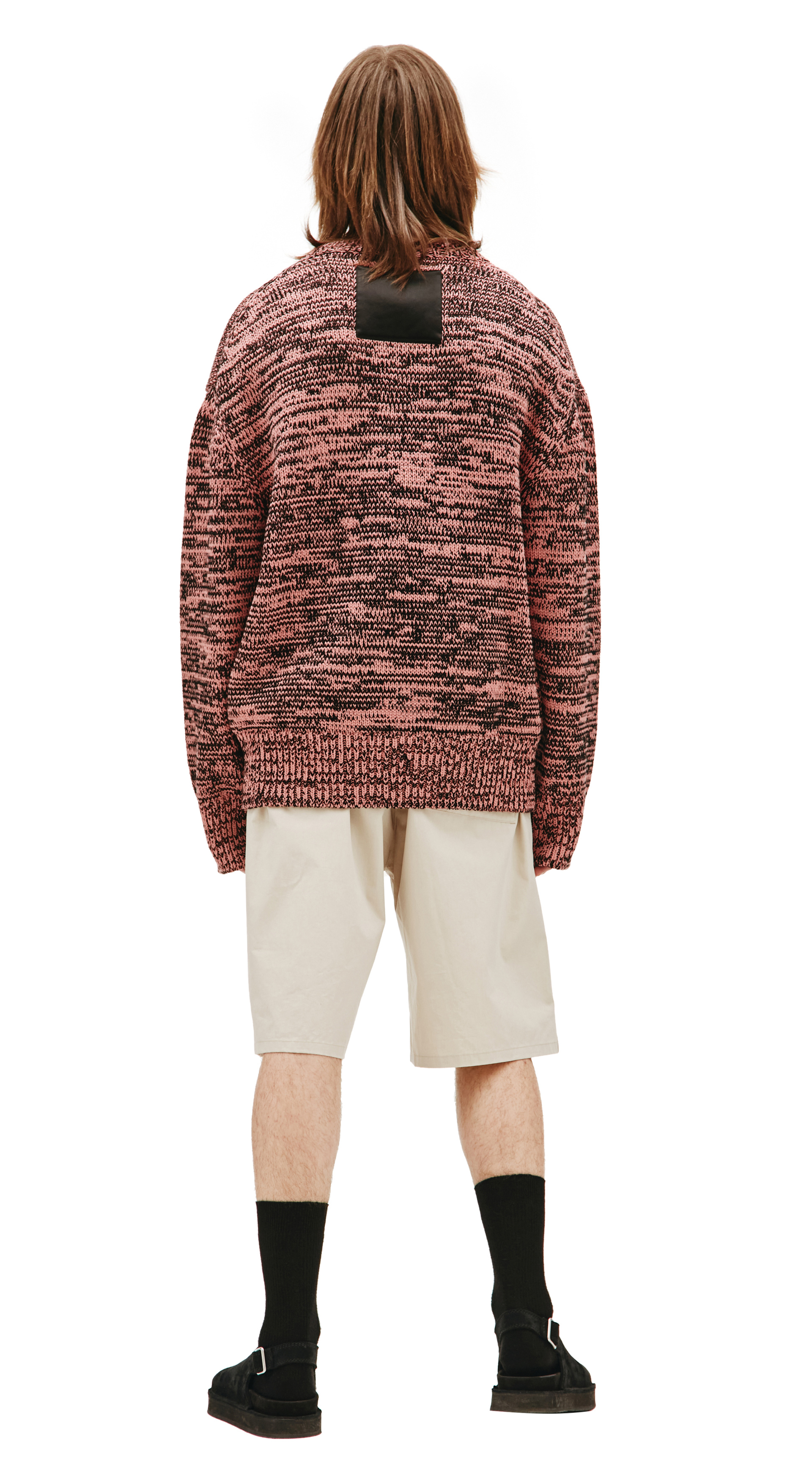 OAMC Свитер в крупную вязку с патчем