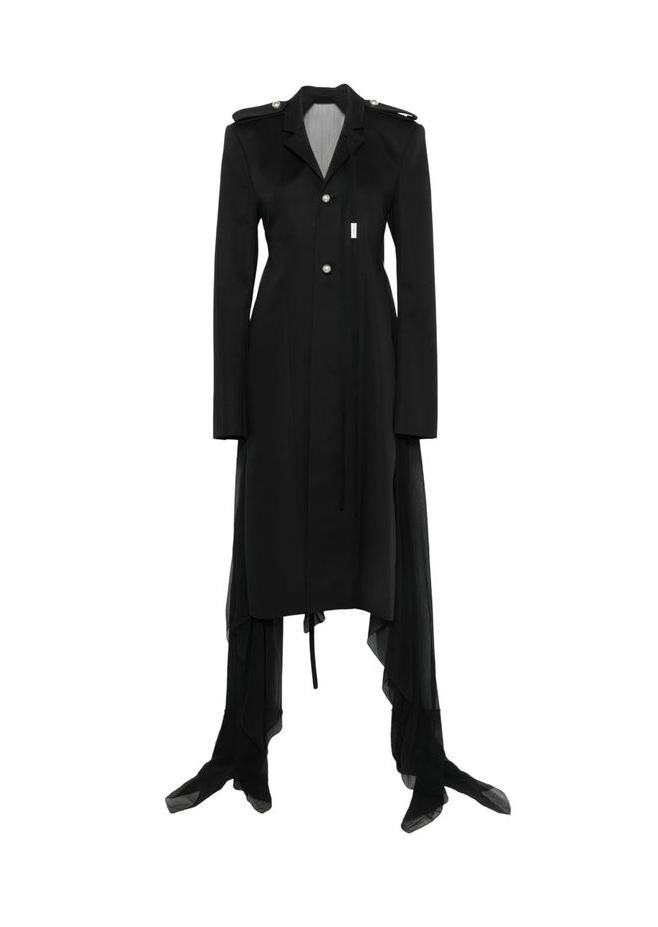 Ann Demeulemeester Асимметричное пальто