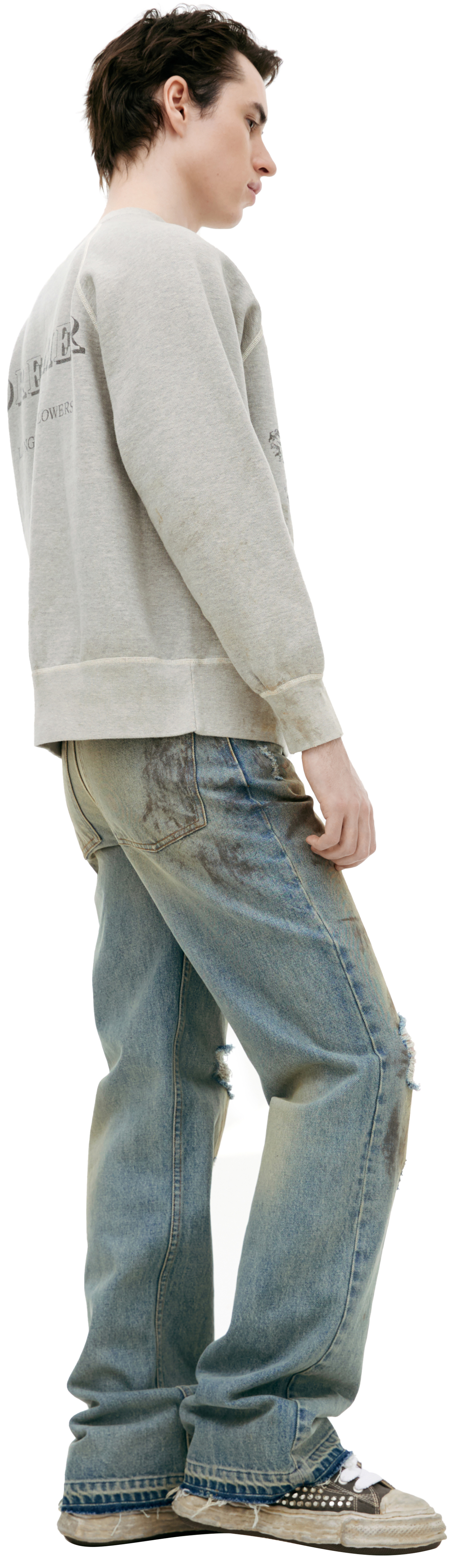 Saint Mxxxxxx Свитшот с принтом \'Poppy\'