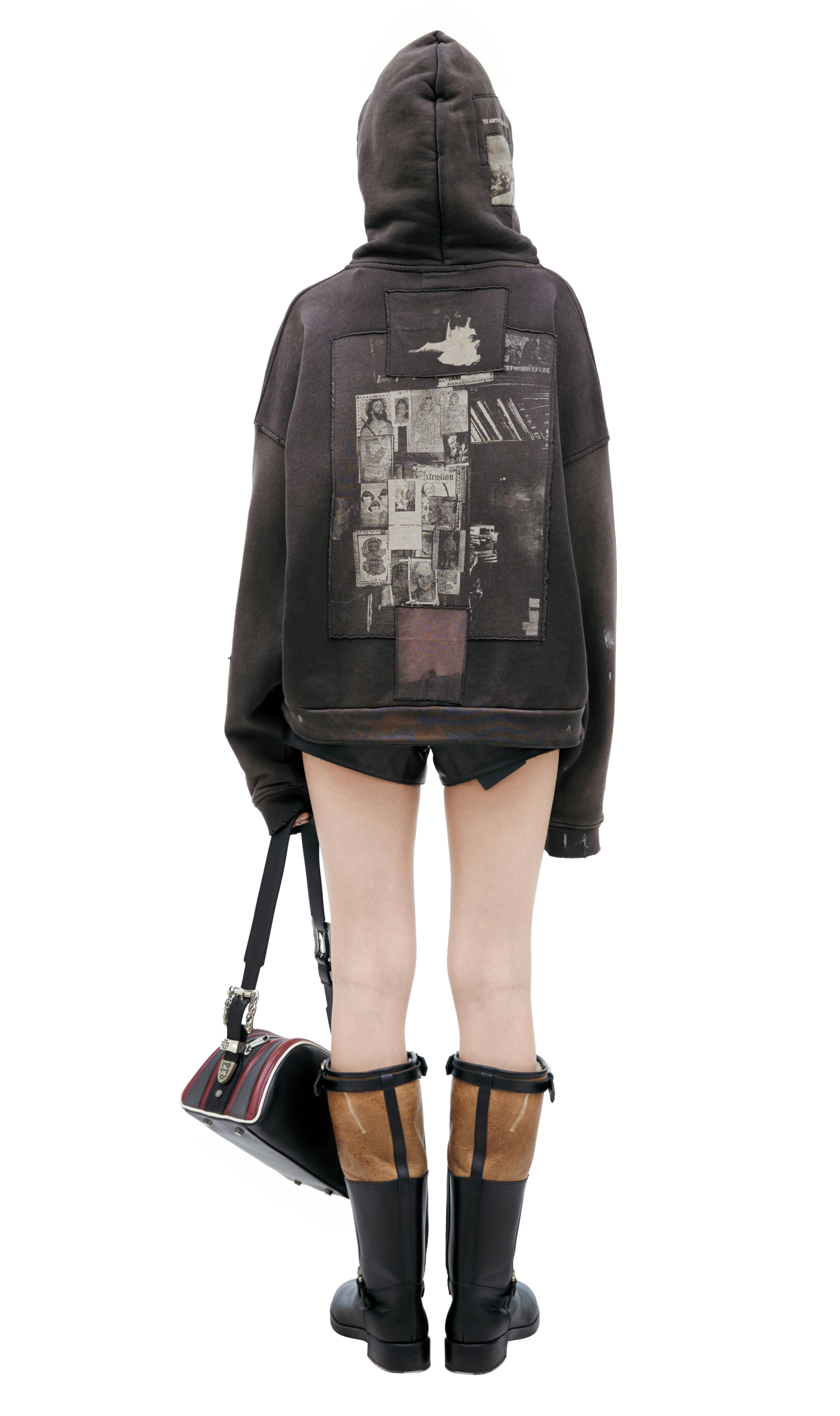 Enfants Riches Déprimés Хлопковое худи на молнии