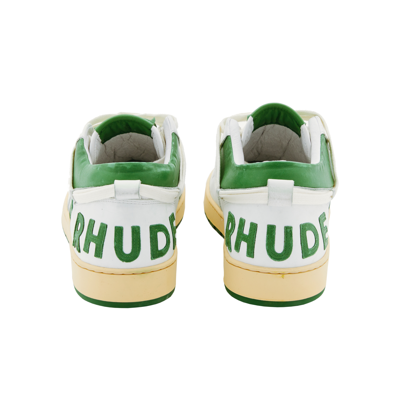 RHUDE Кожаные кроссовки с логотипом