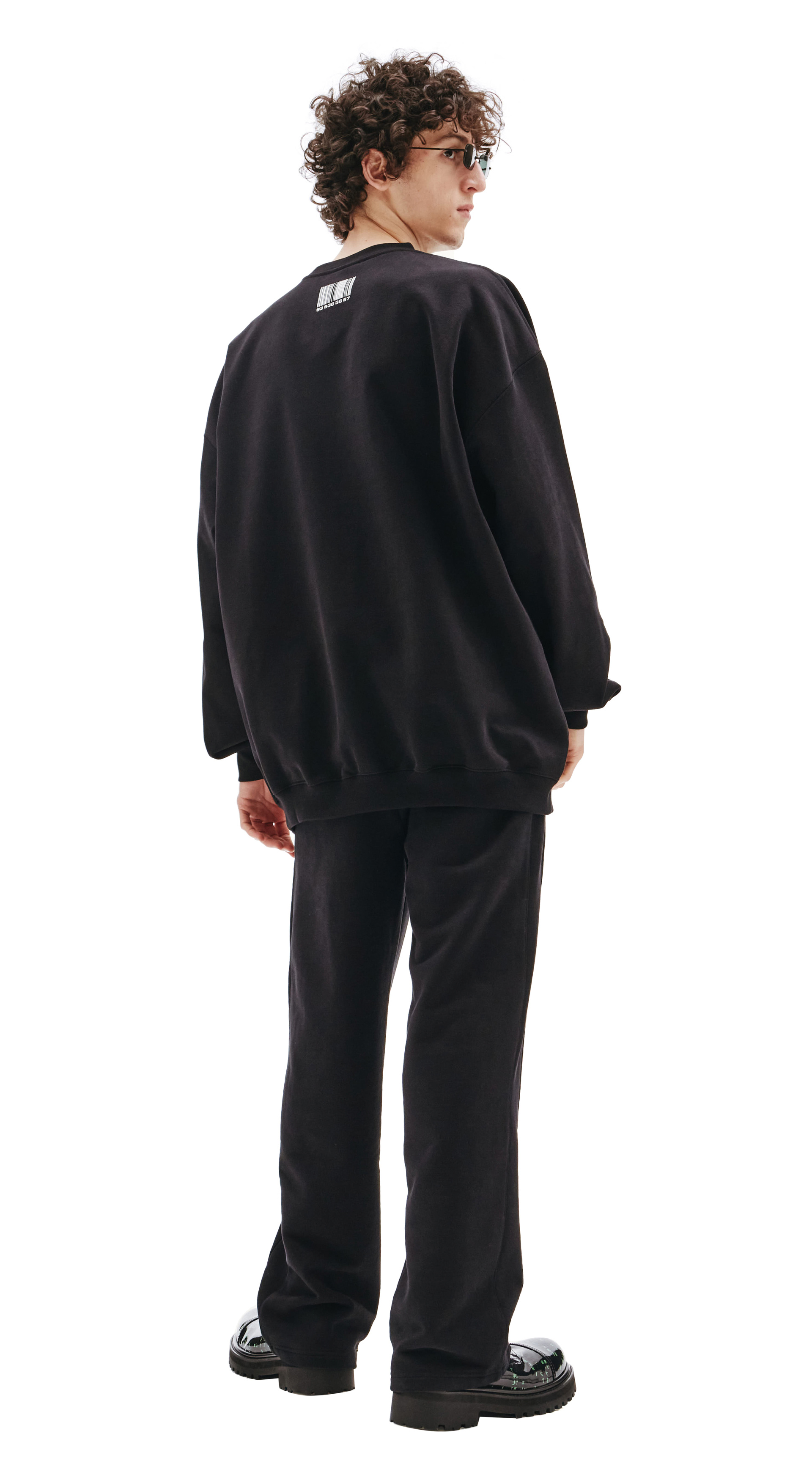 VTMNTS Свитшот с принтом штрихкода