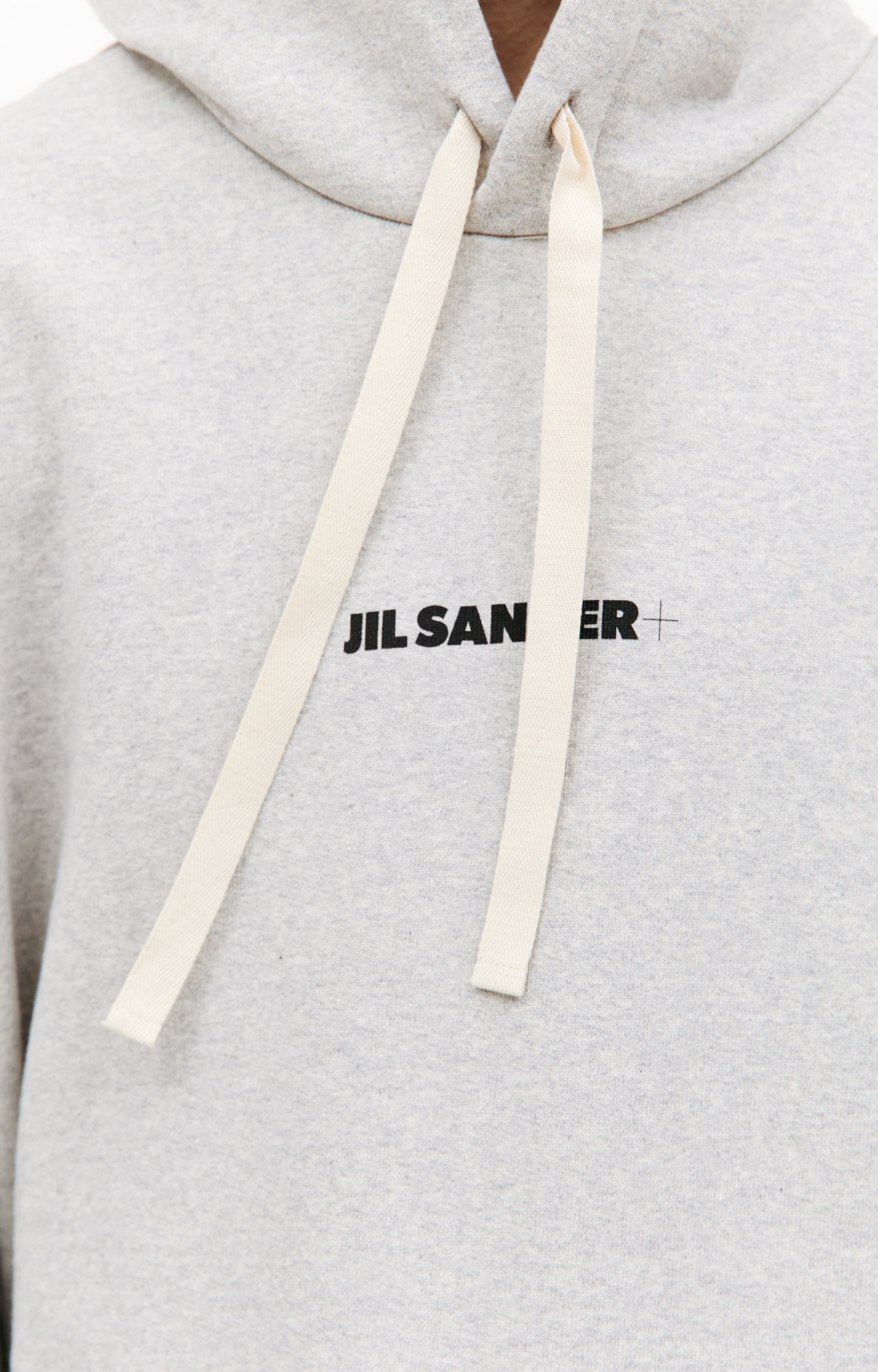 Jil Sander Оверсайз худи с логотипом