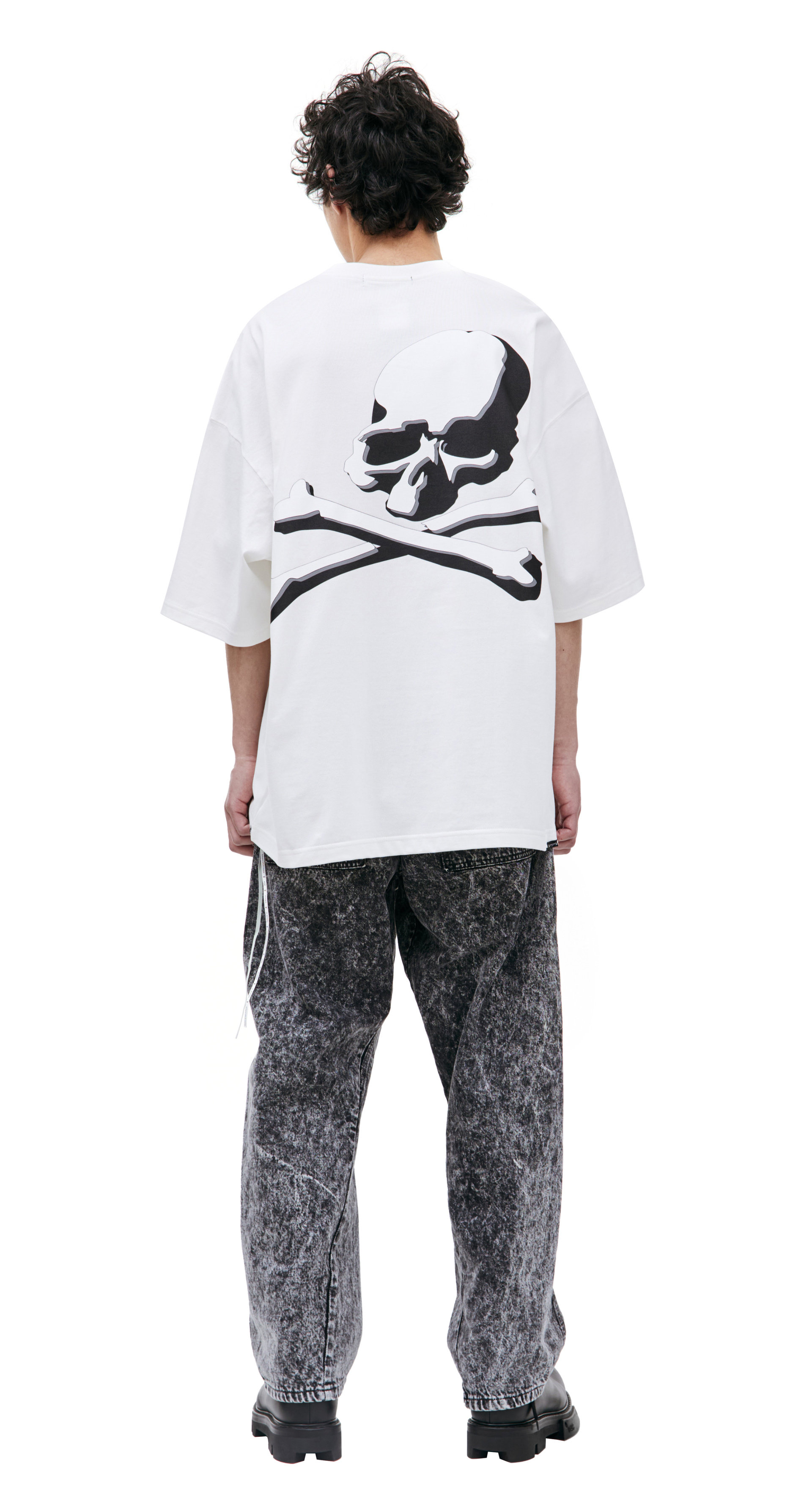 Mastermind WORLD Белая футболка с логотипом