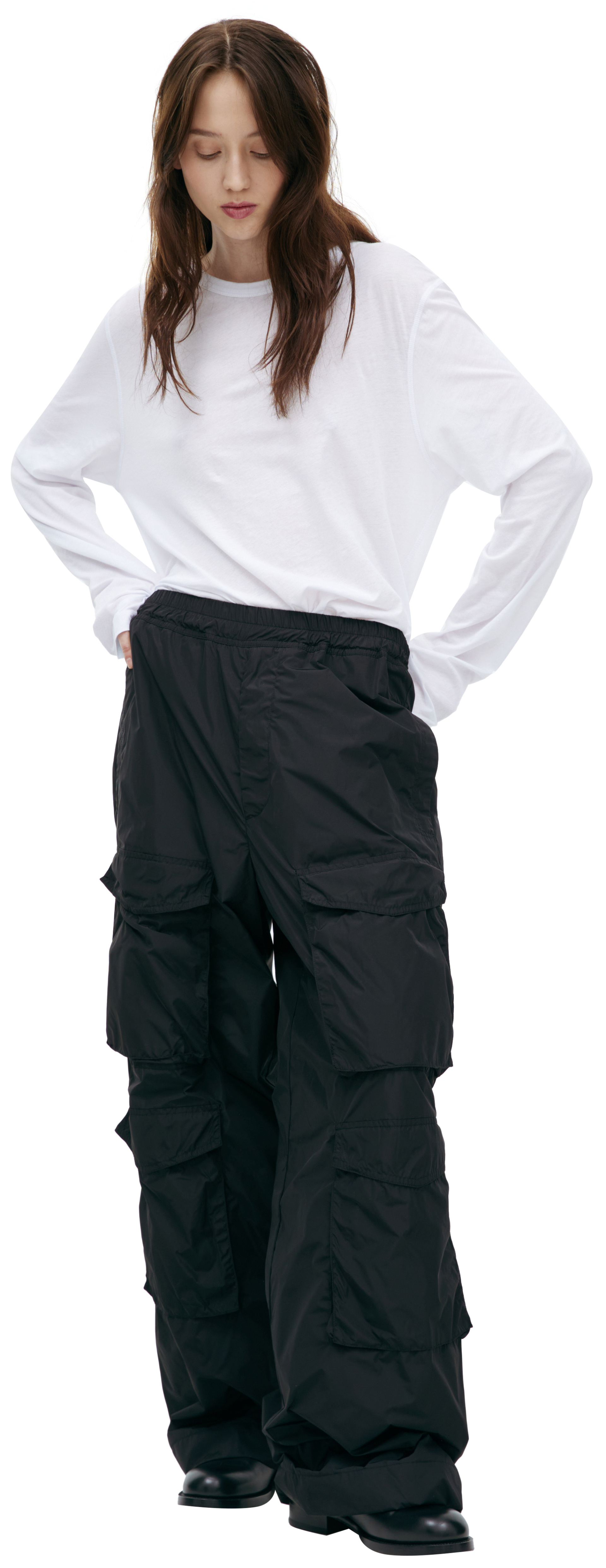 Dries Van Noten Широкие брюки карго