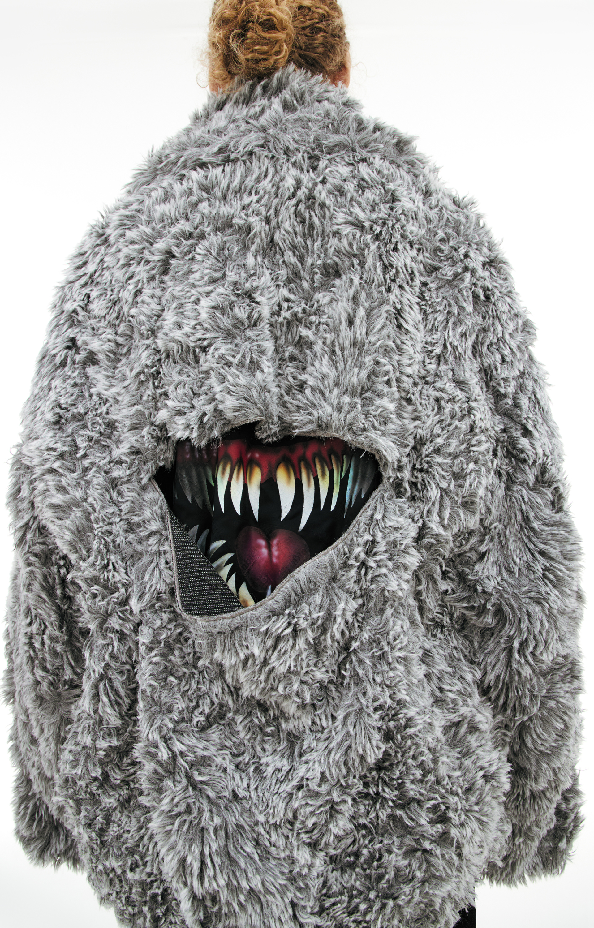 Doublet Плюшевая куртка с зубами