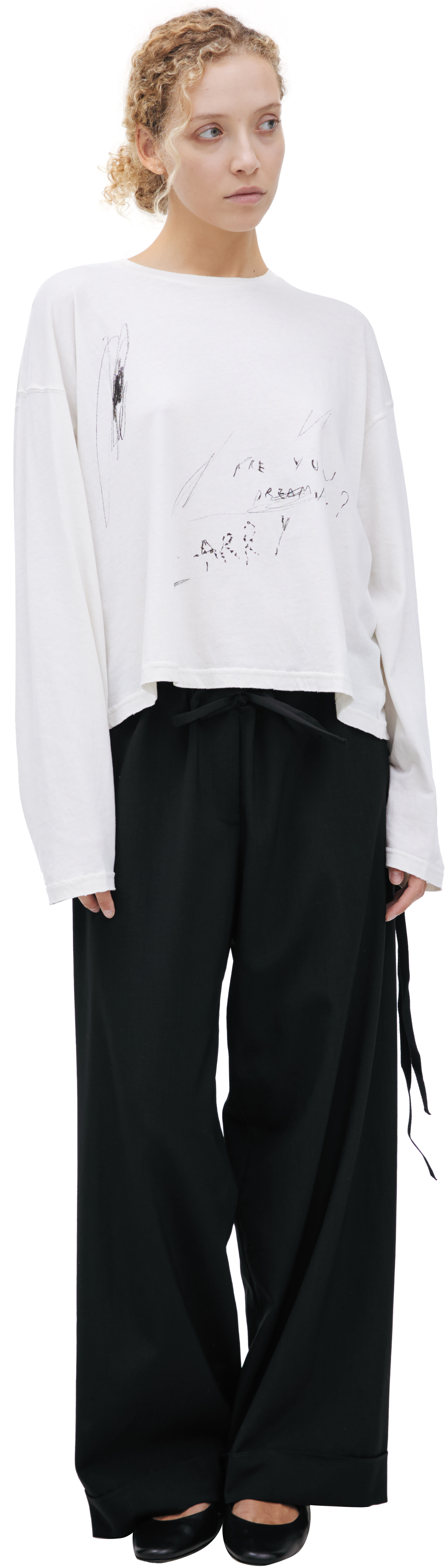 Ann Demeulemeester Лонгслив ARE YOU DREAMING SKETCH