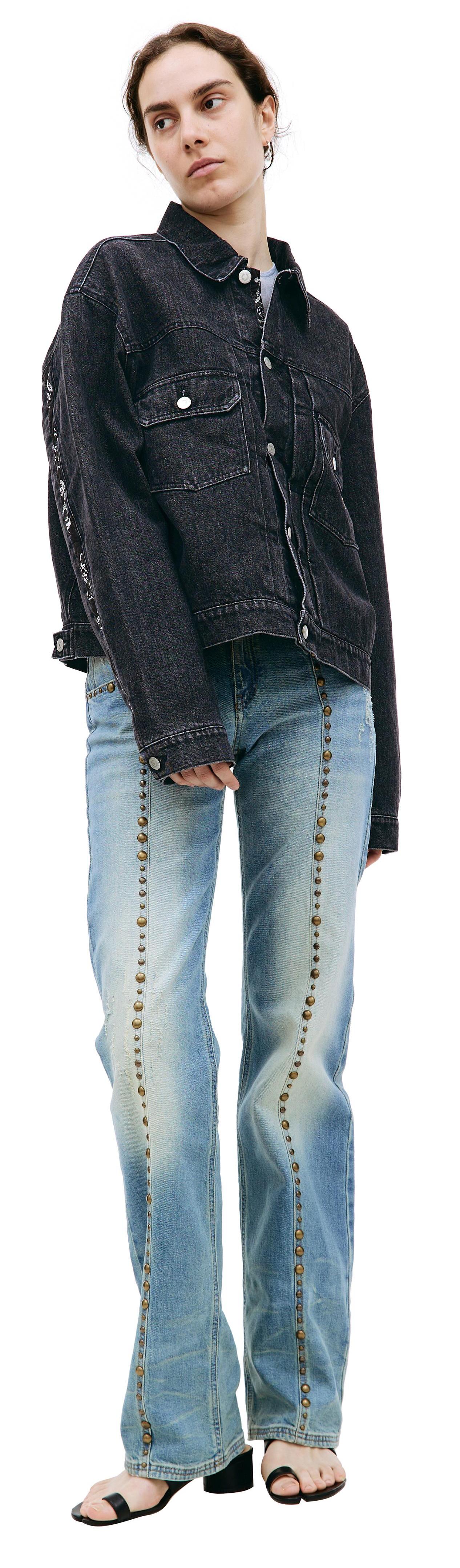 Children of the discordance Джинсовая куртка с лампасами