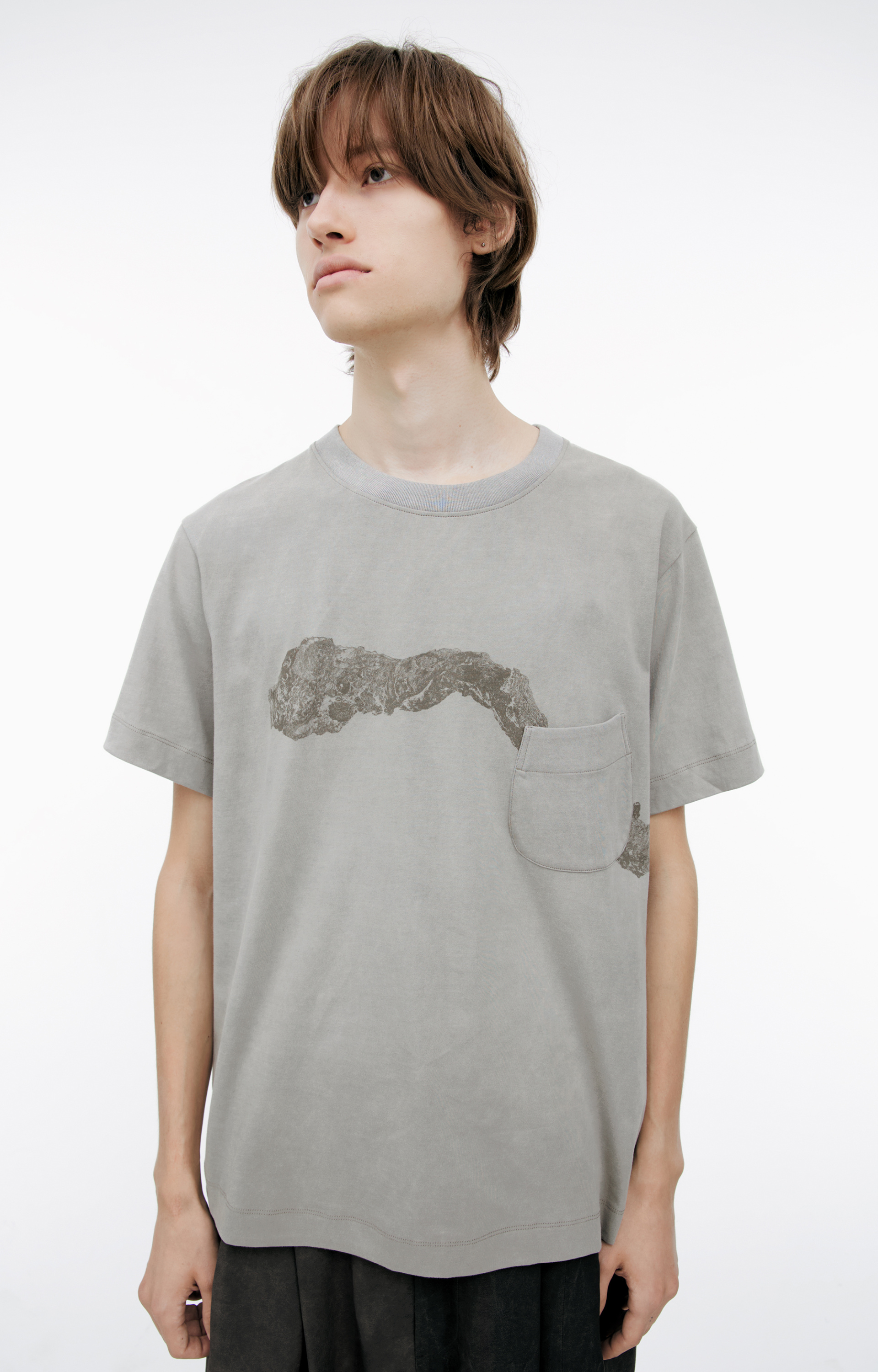 Ziggy Chen Футболка с накладным карманом