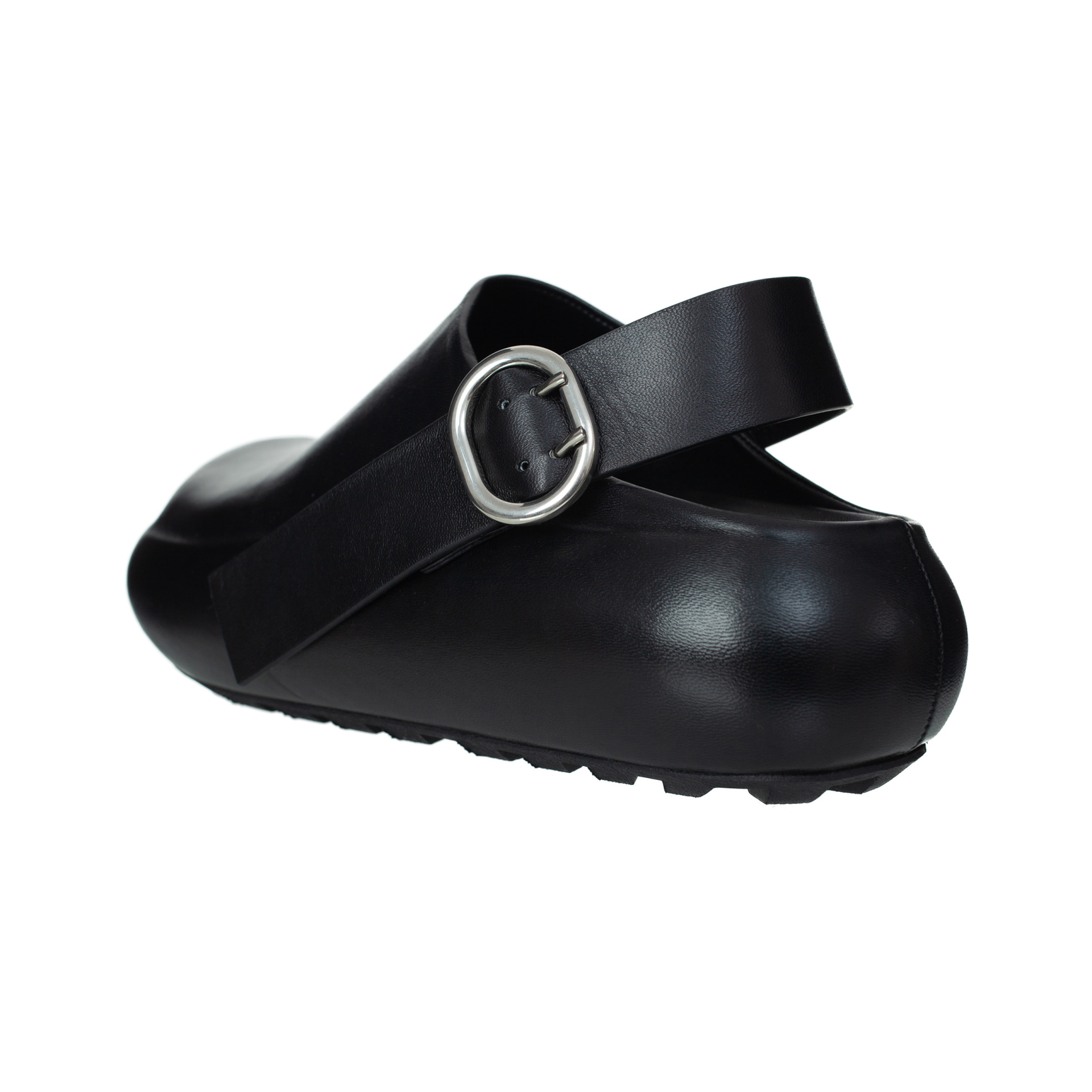 Jil Sander Кожаные сандалии на платформе