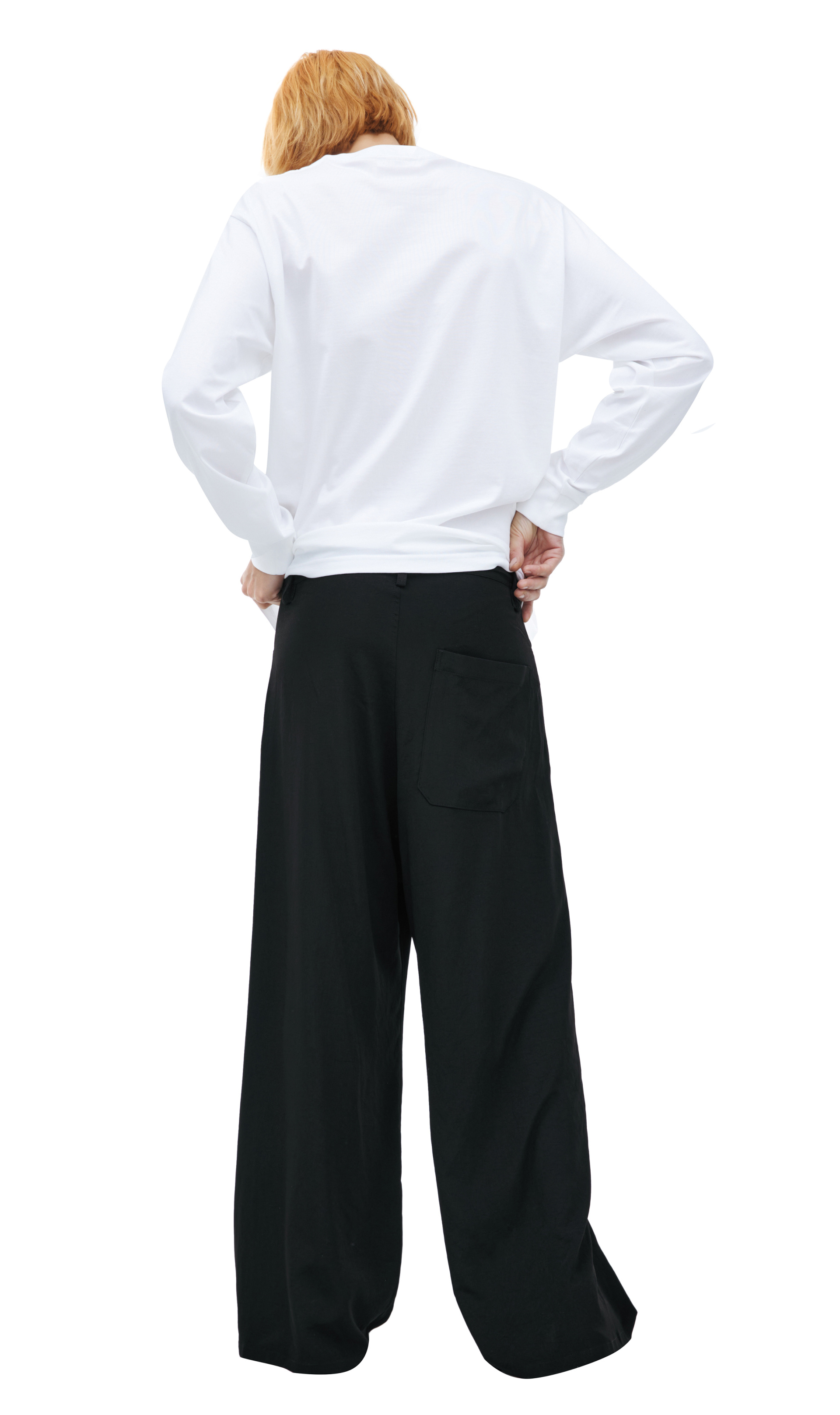 Y\'s Прямые брюки из шелка