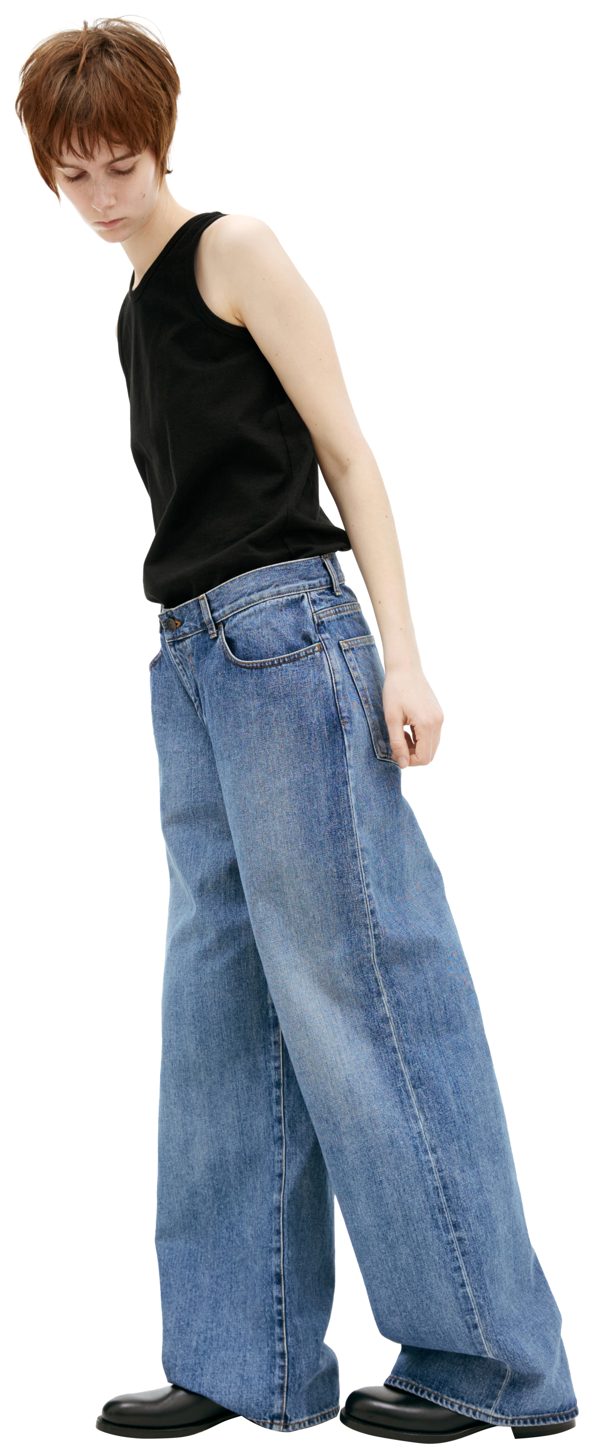 The Row Прямые джинсы из хлопка