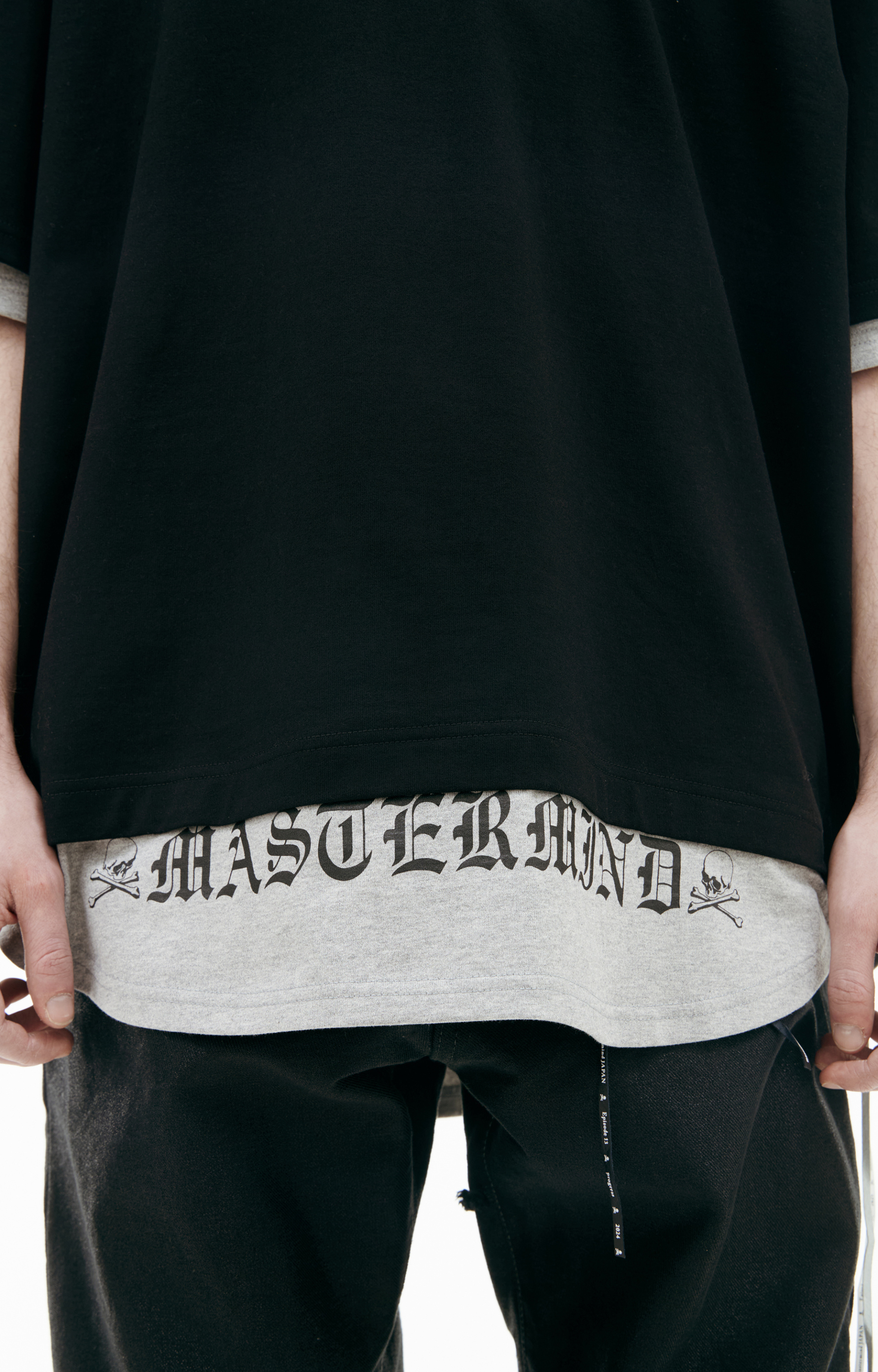 Mastermind WORLD Оверсайз футболка с логотипом