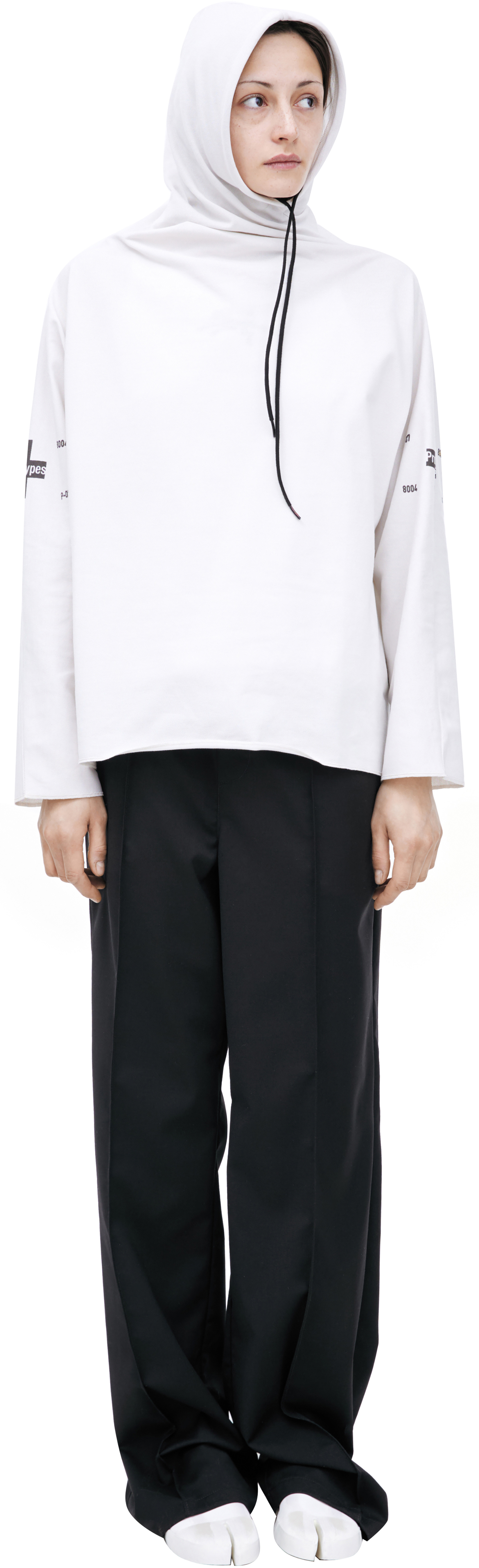 PROTOTYPES Худи с вышивкой на рукавах