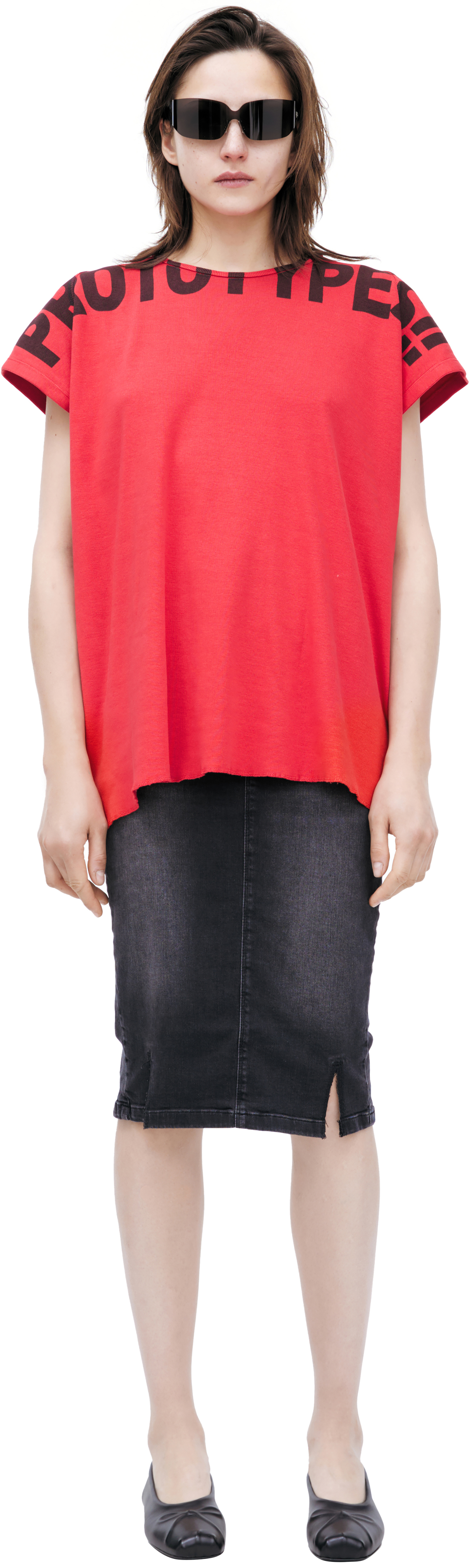 PROTOTYPES Футболка с логотипом бренда