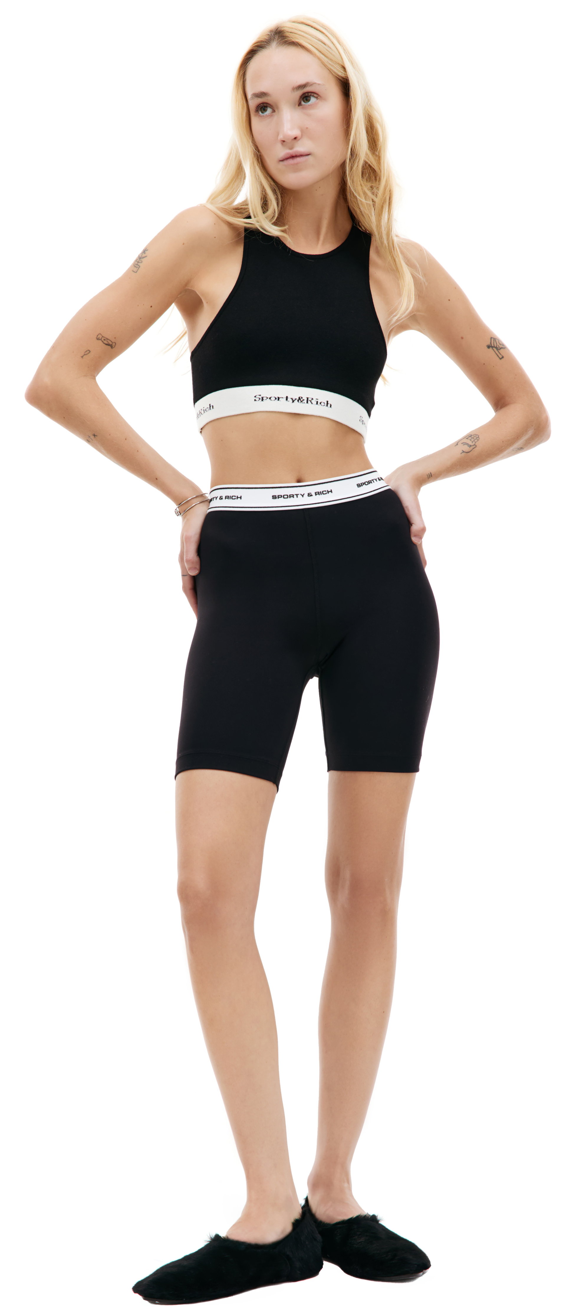 SPORTY & RICH Спортивный топ Serif