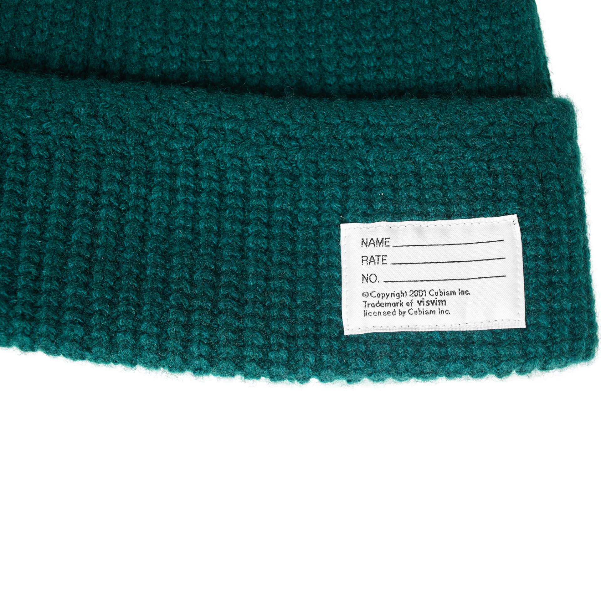 visvim Шерстяная шапка с подворотом