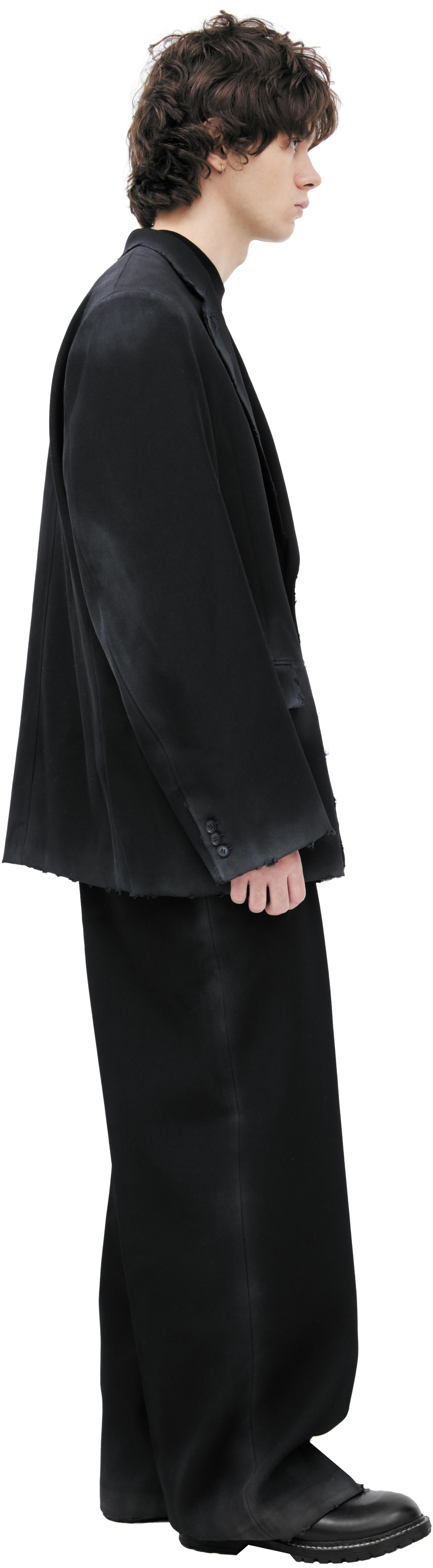 Doublet Пиджак с эффектом потертостей