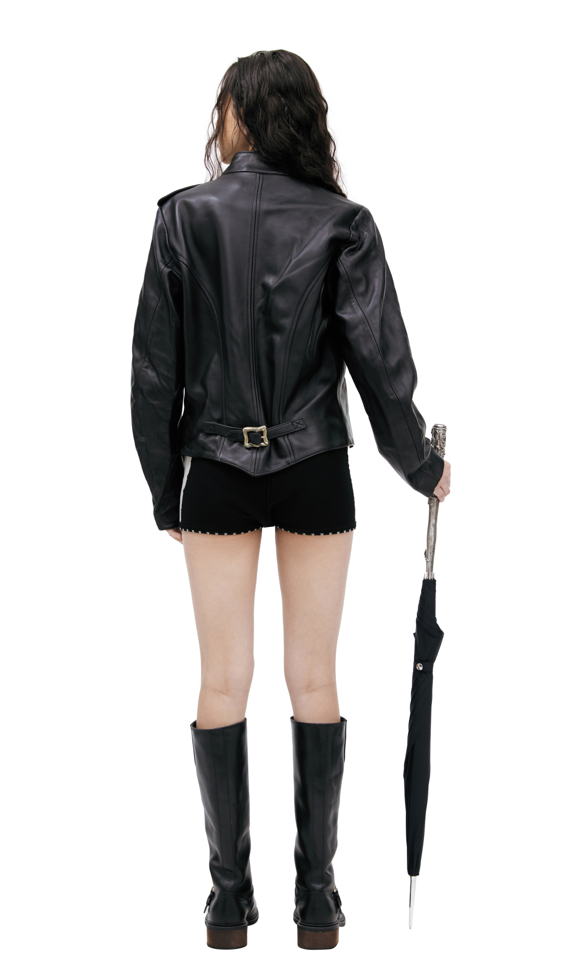 Enfants Riches Déprimés Кожаная куртка с пуговицами