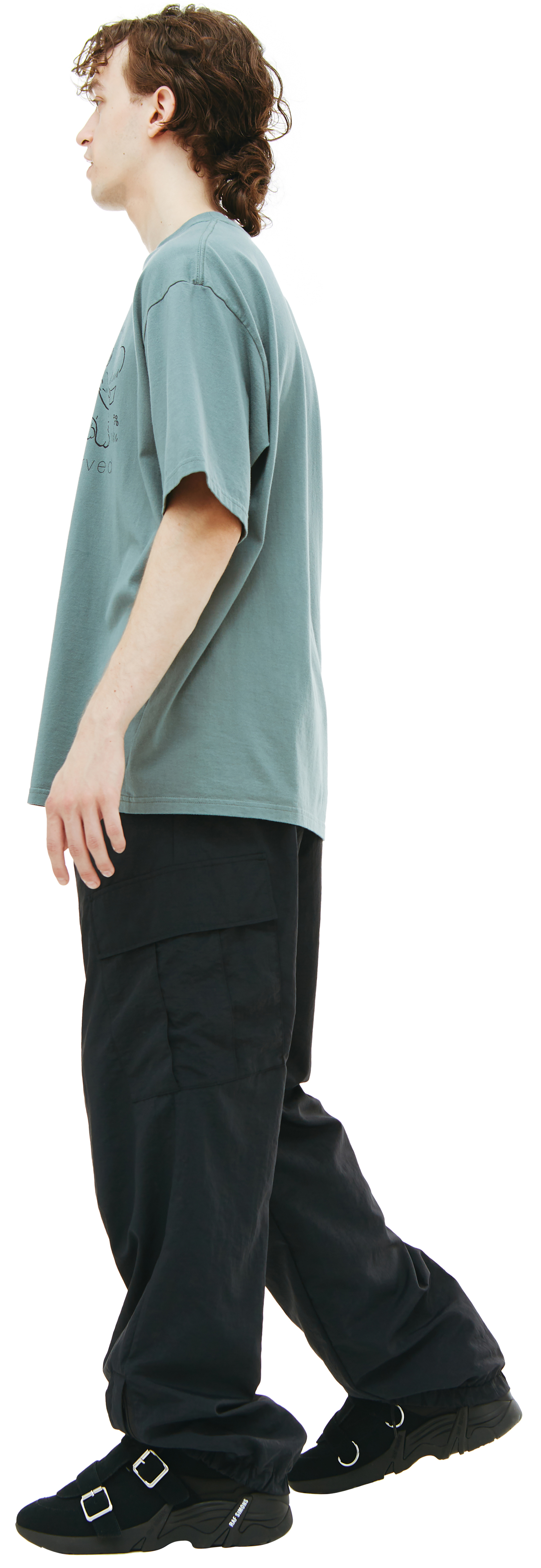 Undercover Футболка с принтом Silence observed