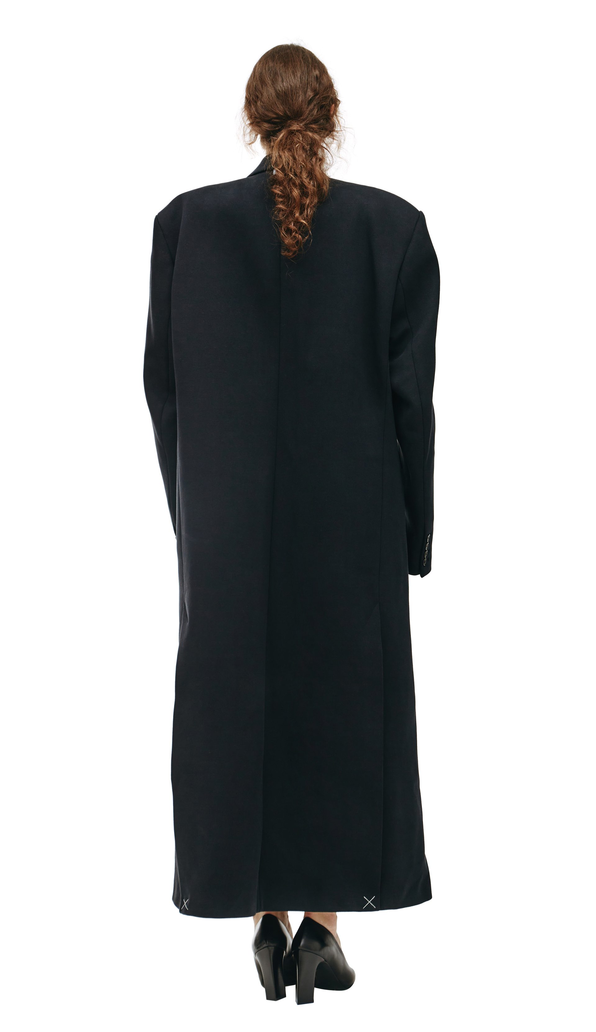 VETEMENTS Длинное оверсайз пальто