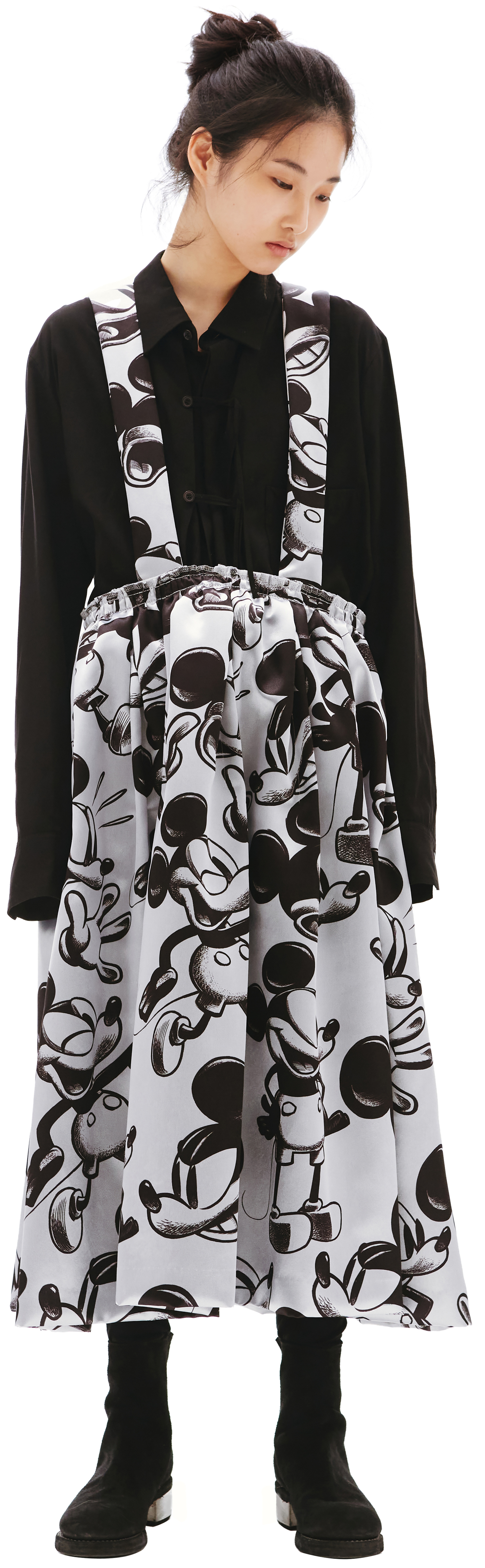 Comme des Garcons CdG Юбка с принтом Мики Мауса