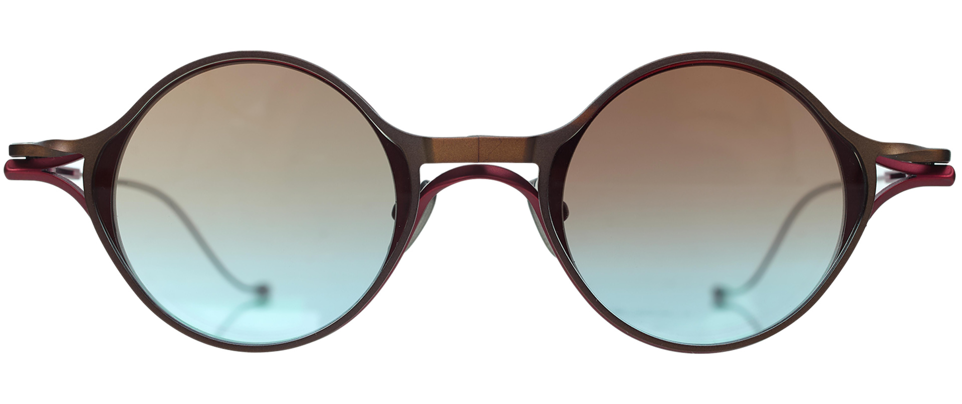 The Viridi-Anne Красные солнцезащитные очки Rigards