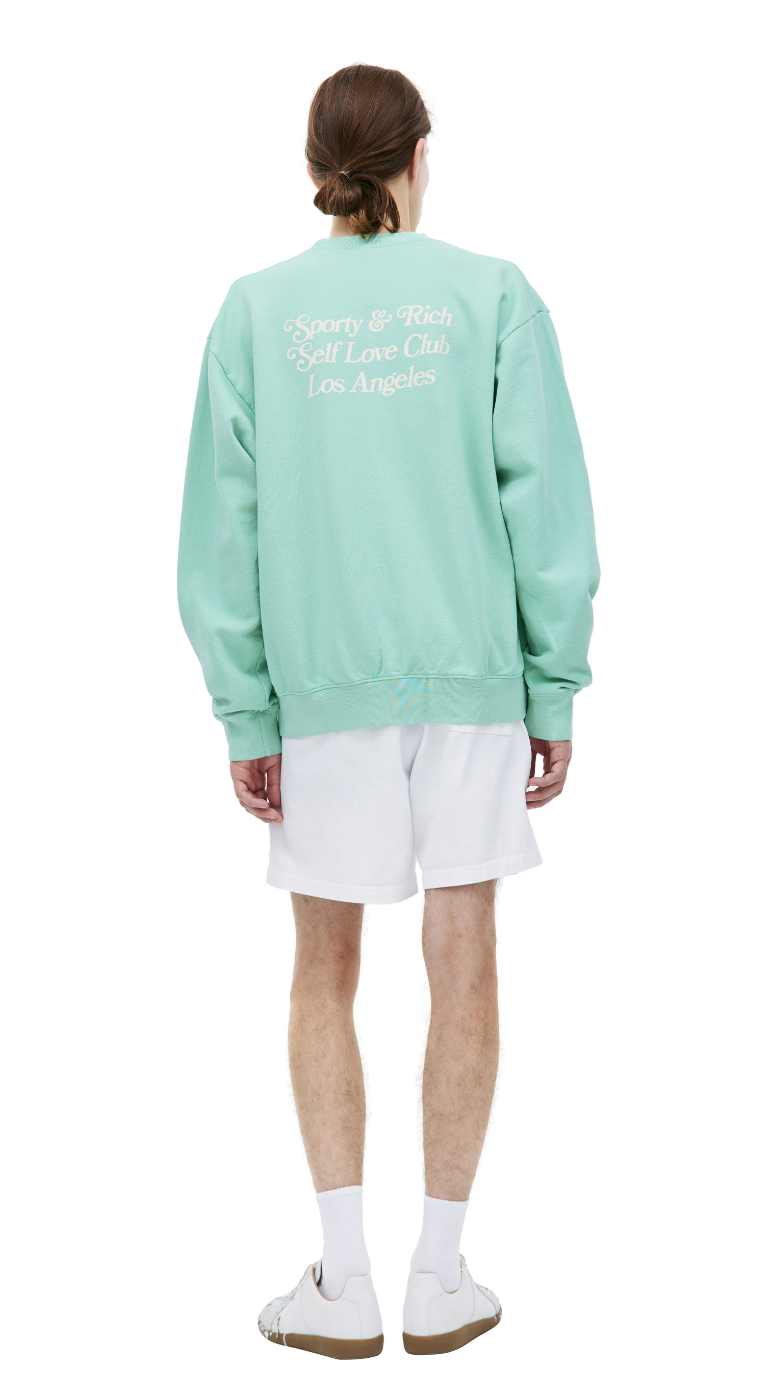 SPORTY & RICH Свитшот с принтом \'Self Love Club\'