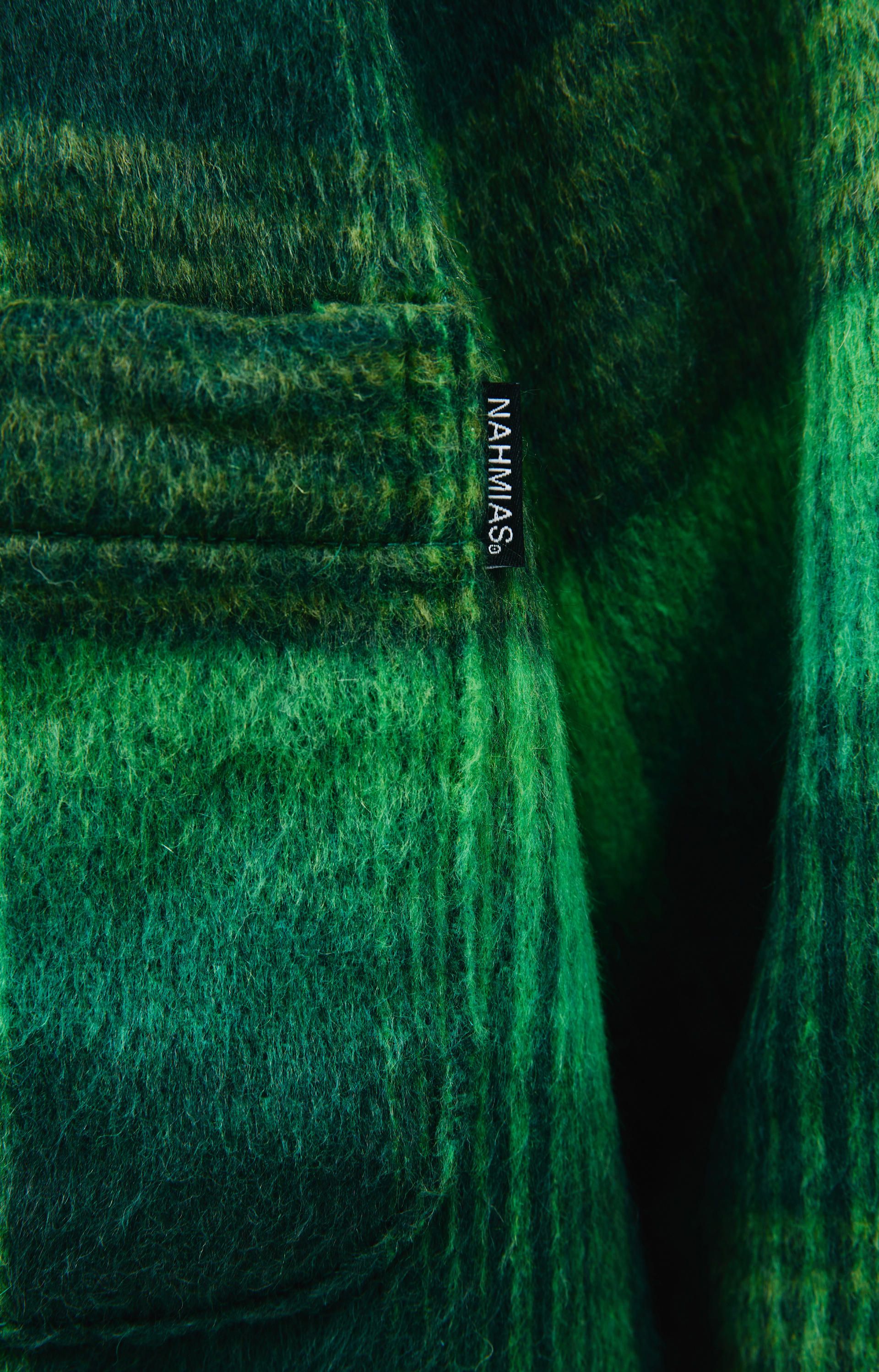 Nahmias Клетчатая рубашка с капюшоном